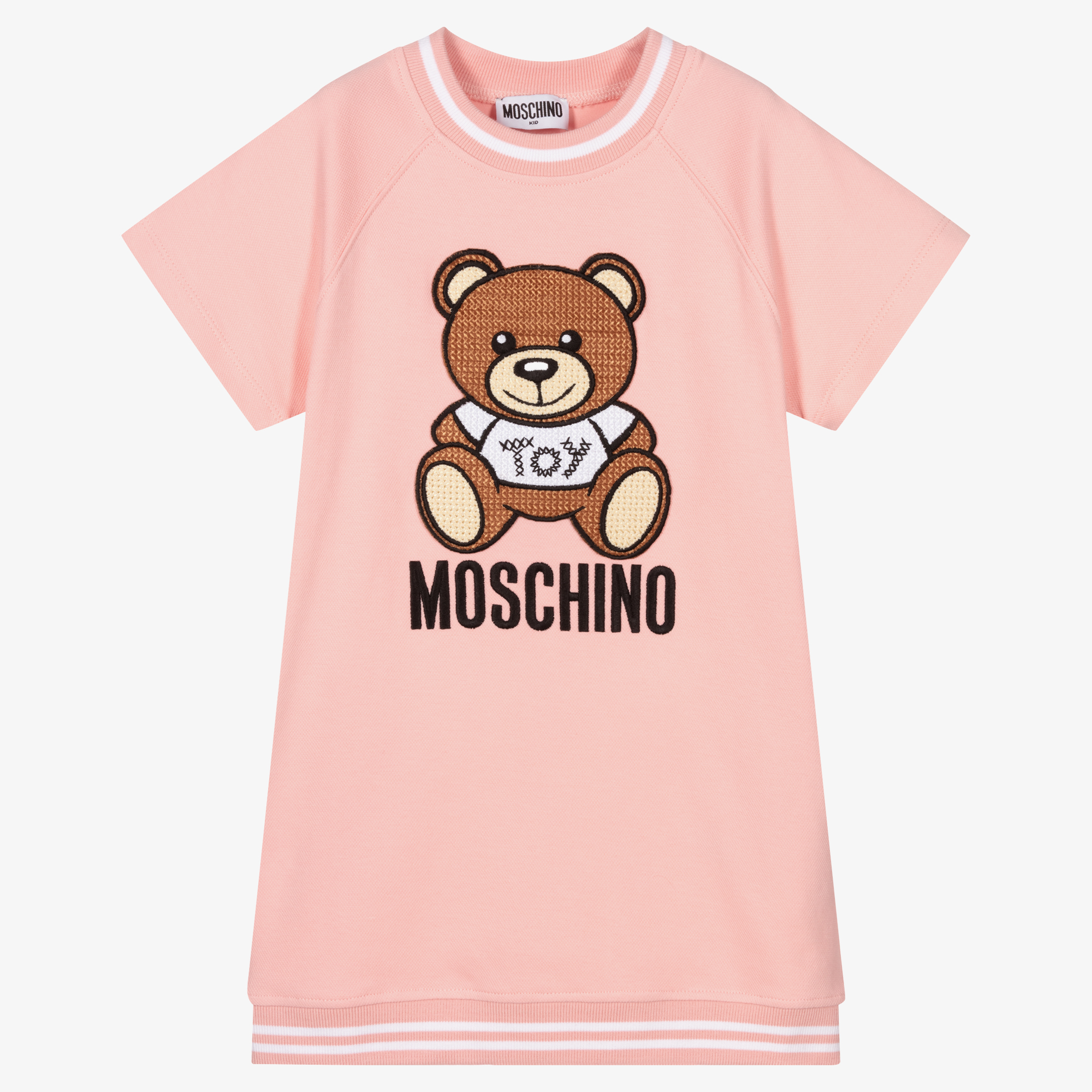 Moschino Baby - Pink Teddy Bear Dress Set | Childrensalon