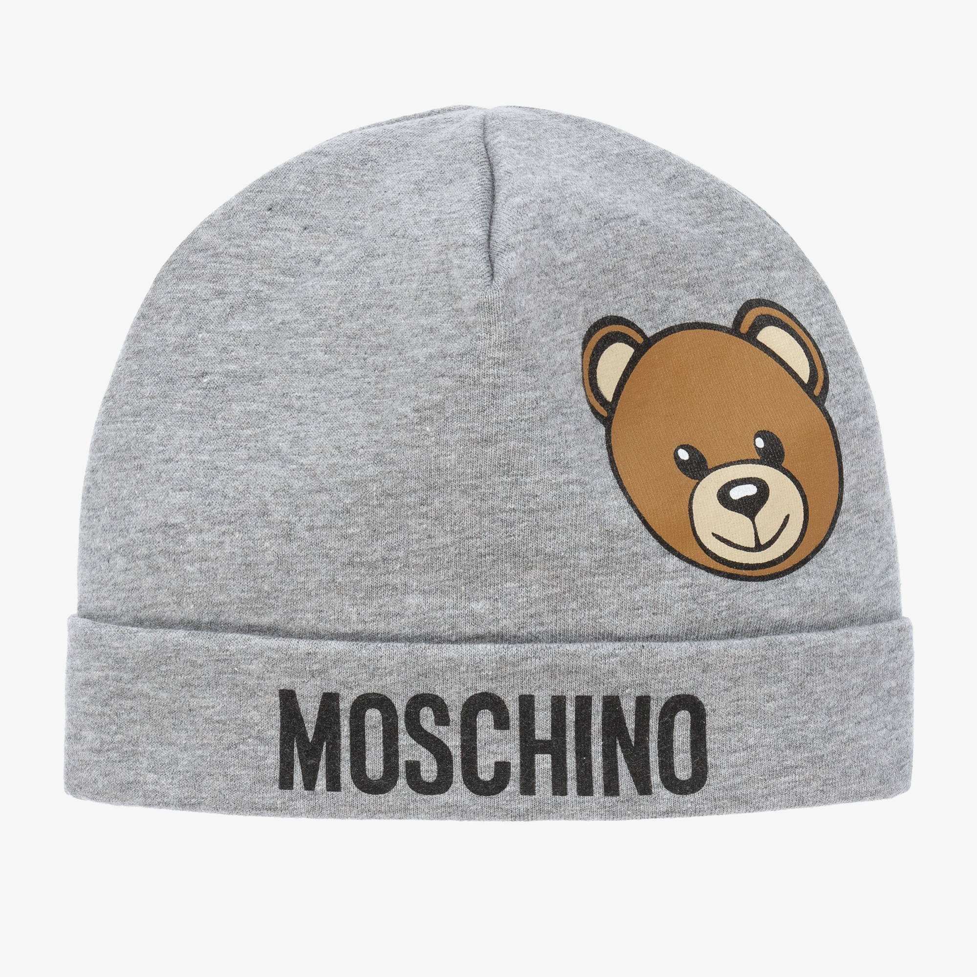 AUTHENTIC MOSCHINO ALL OVER BABY HAT hotsell (SMALL)