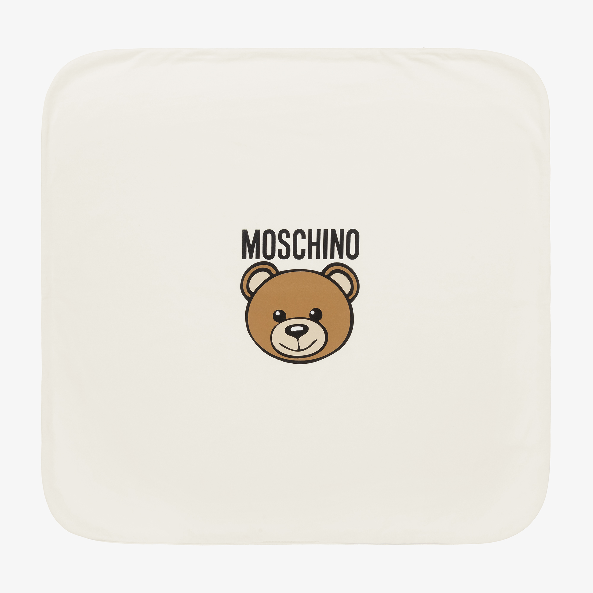 Moschino Baby - Ivory Teddy Bear Puffer Jacket | Childrensalon