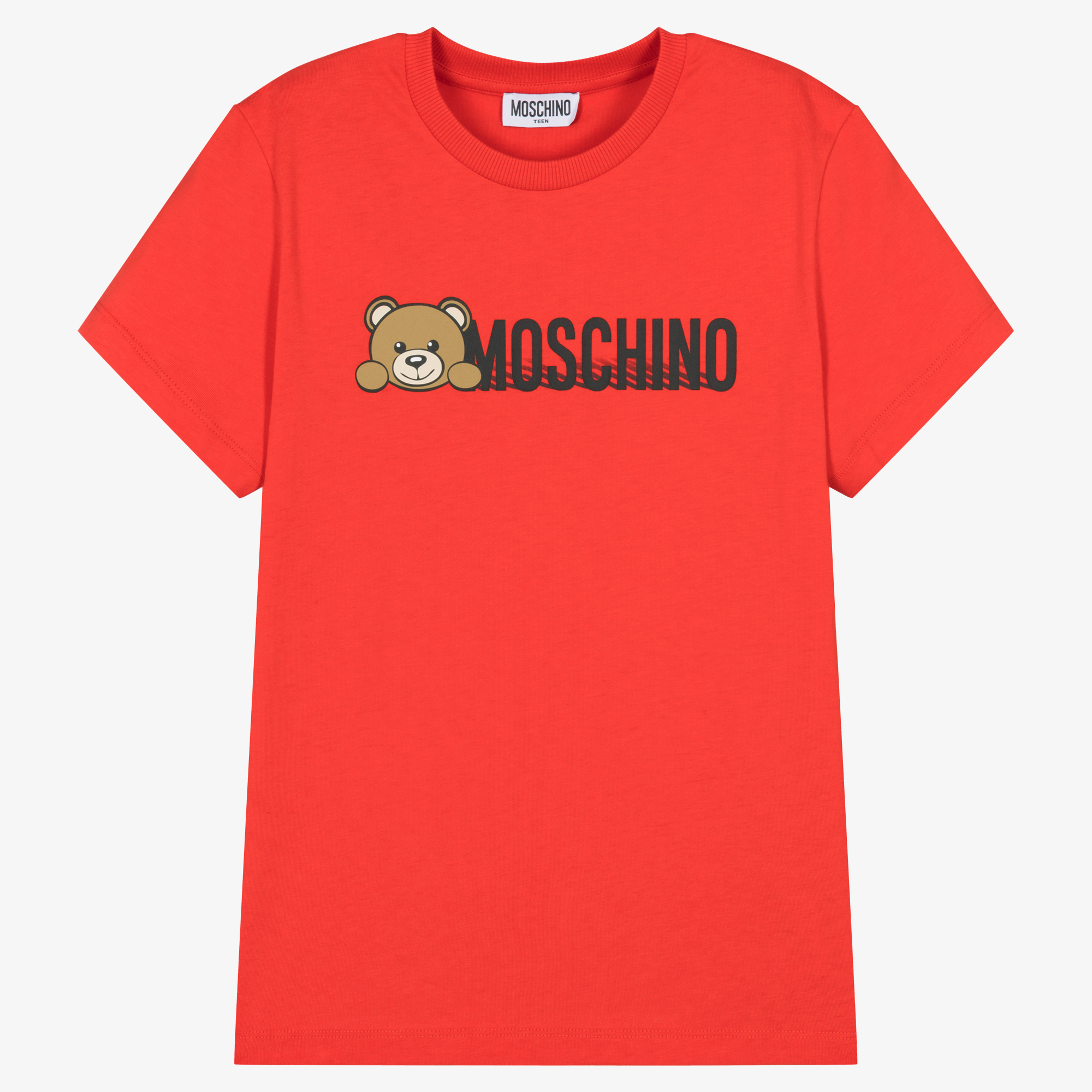 Moschino Kid-Teen - Red & White Teddy Bear T-Shirts (2 Pack ...