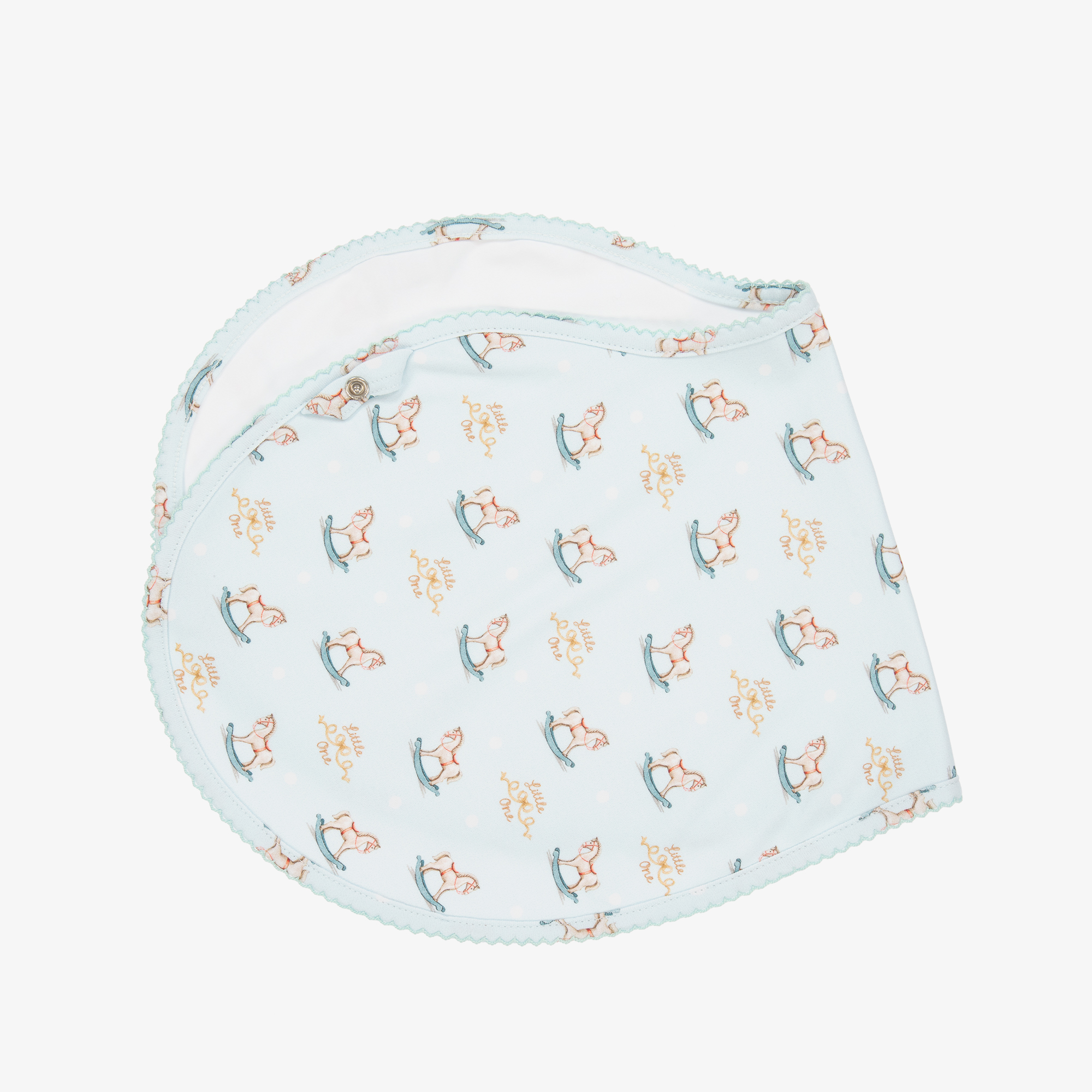 Boy orders burp cloths