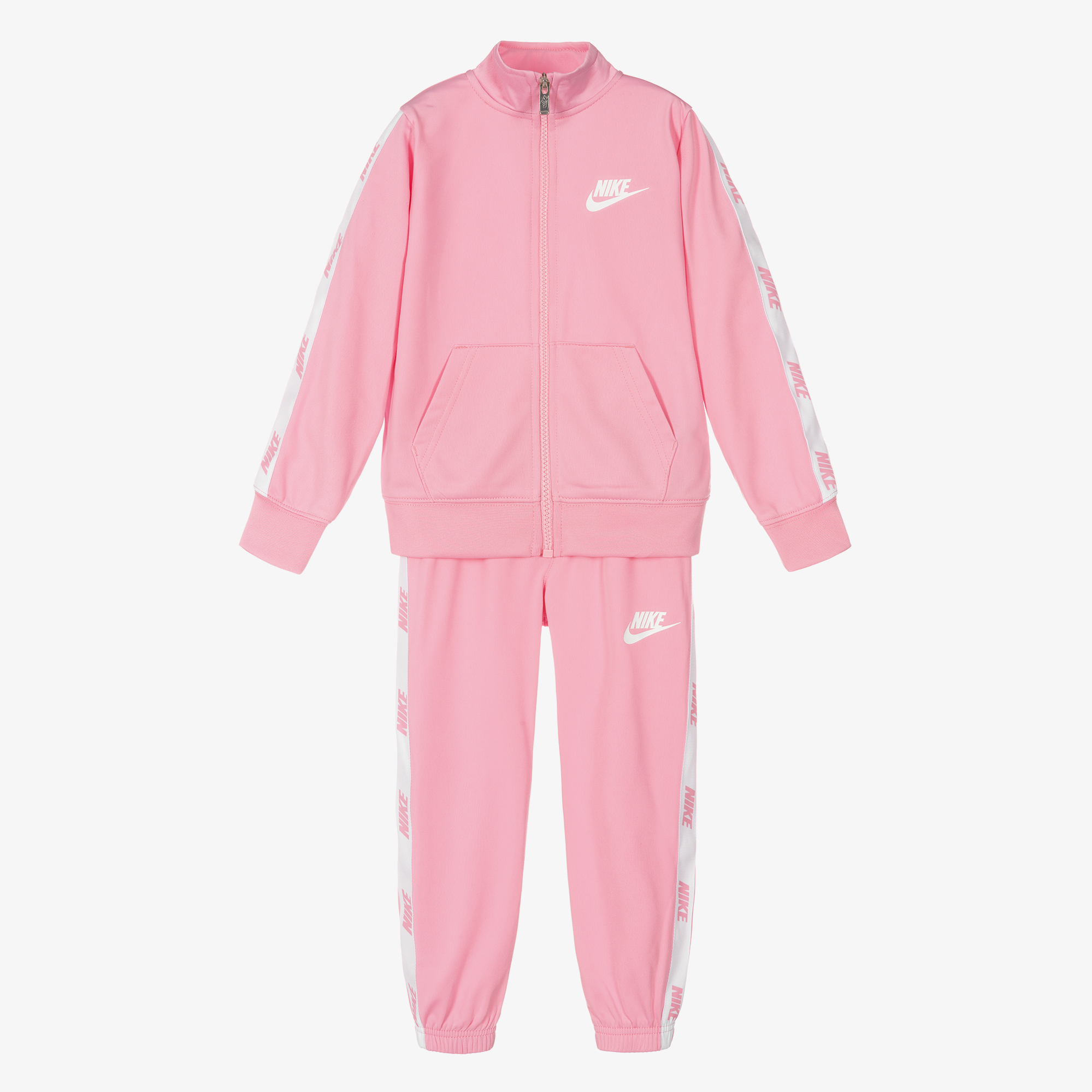 nike pink track suit