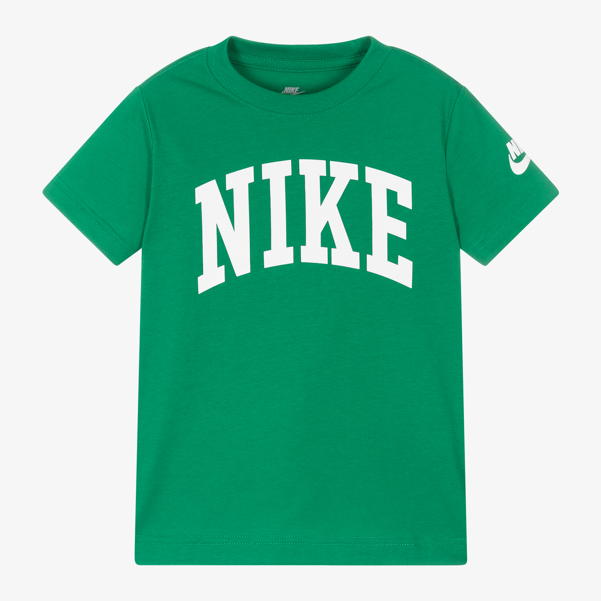 Nike Green Cotton T Shirt Childrensalon