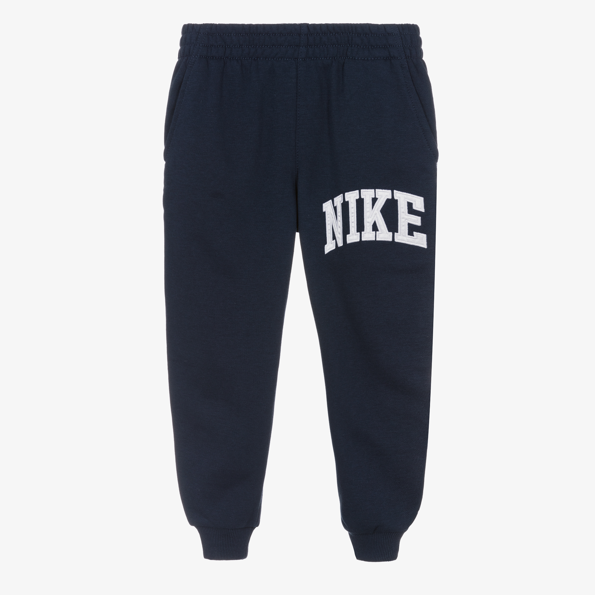 Nike Navy Blue Cotton Joggers