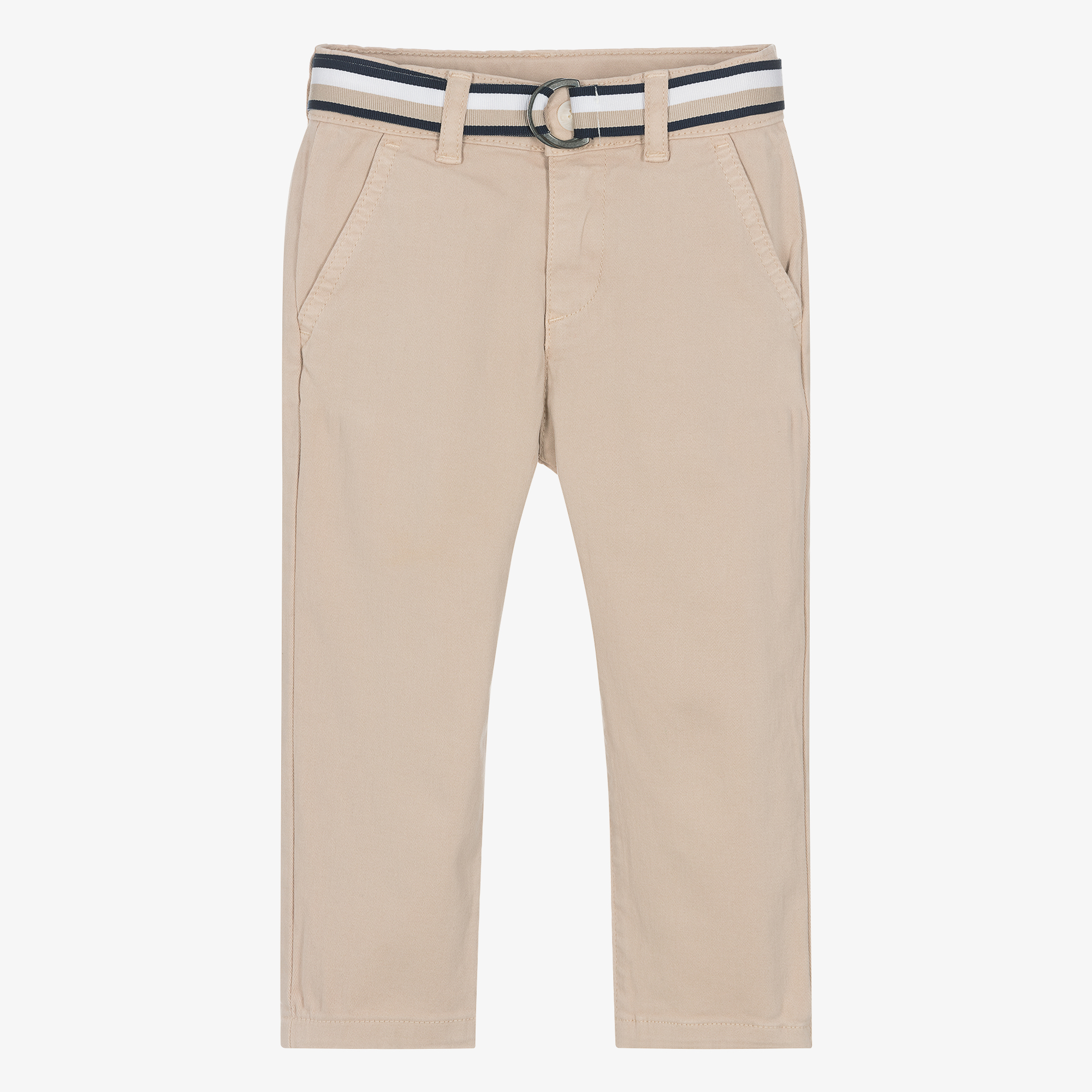 Fendi Kids Beige Cotton Double F Trousers| COLOGNESE 1882