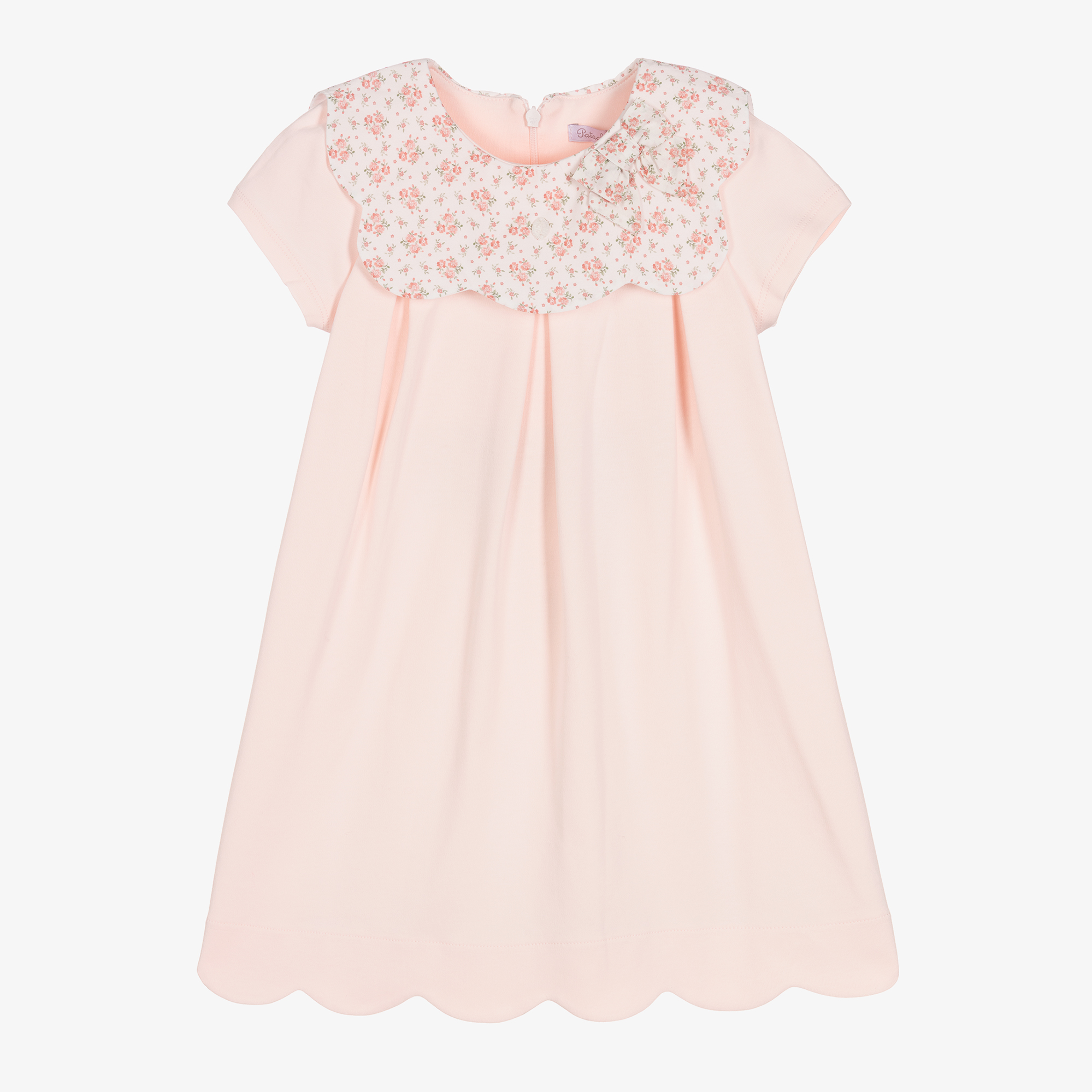 Patachou - Girls Blue Lace Dress | Childrensalon