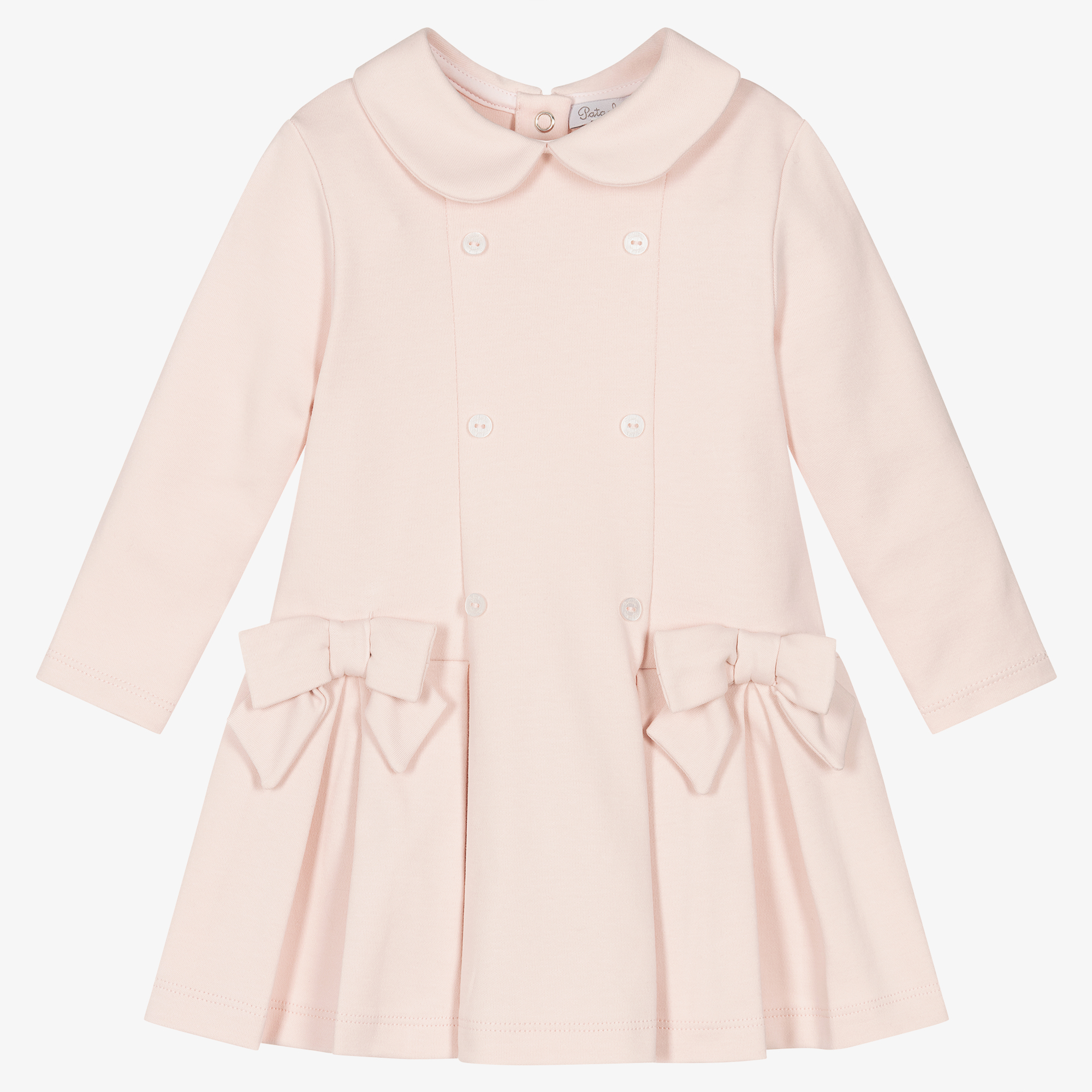 Patachou - Pink Floral Chiffon Dress | Childrensalon