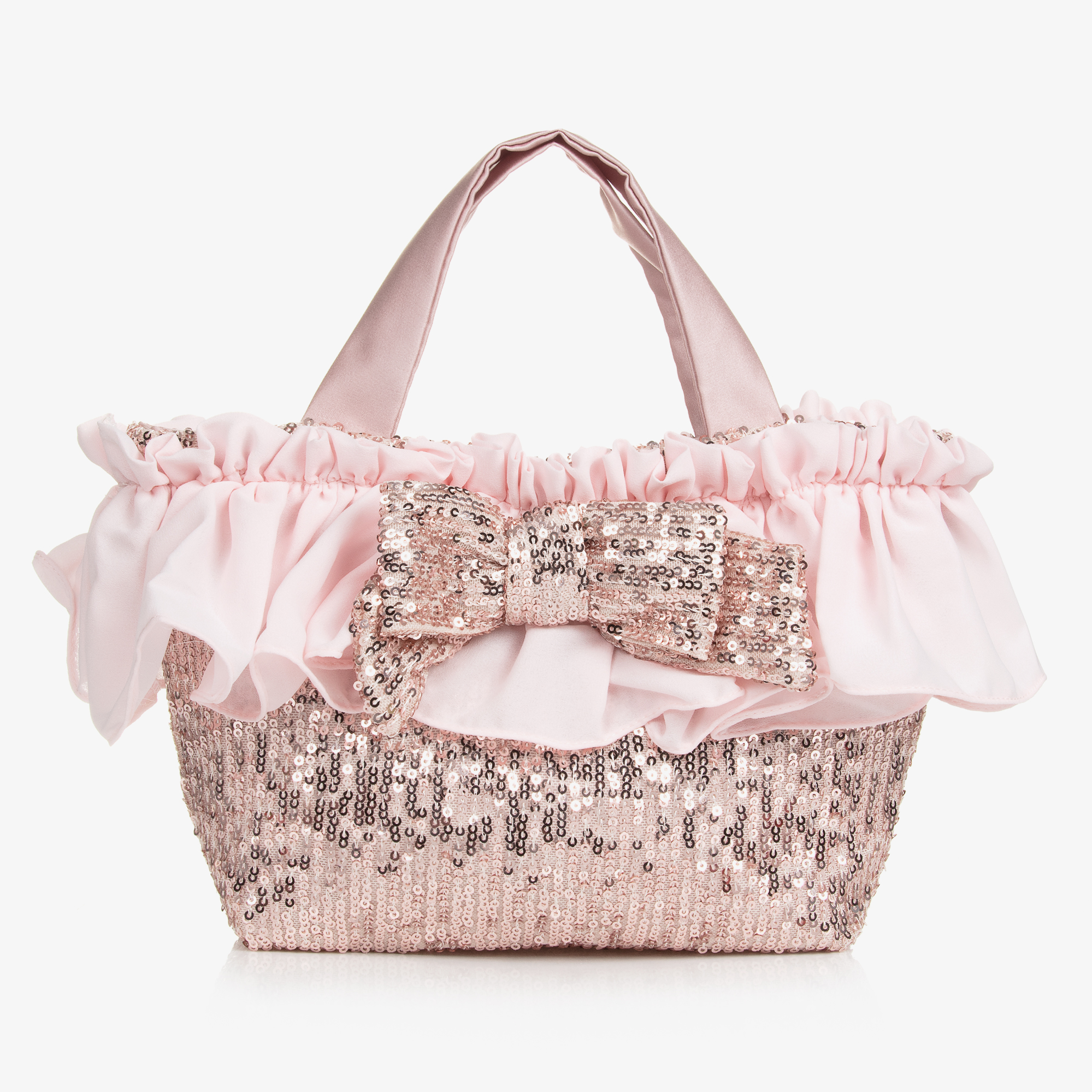 Pink clearance bow handbag