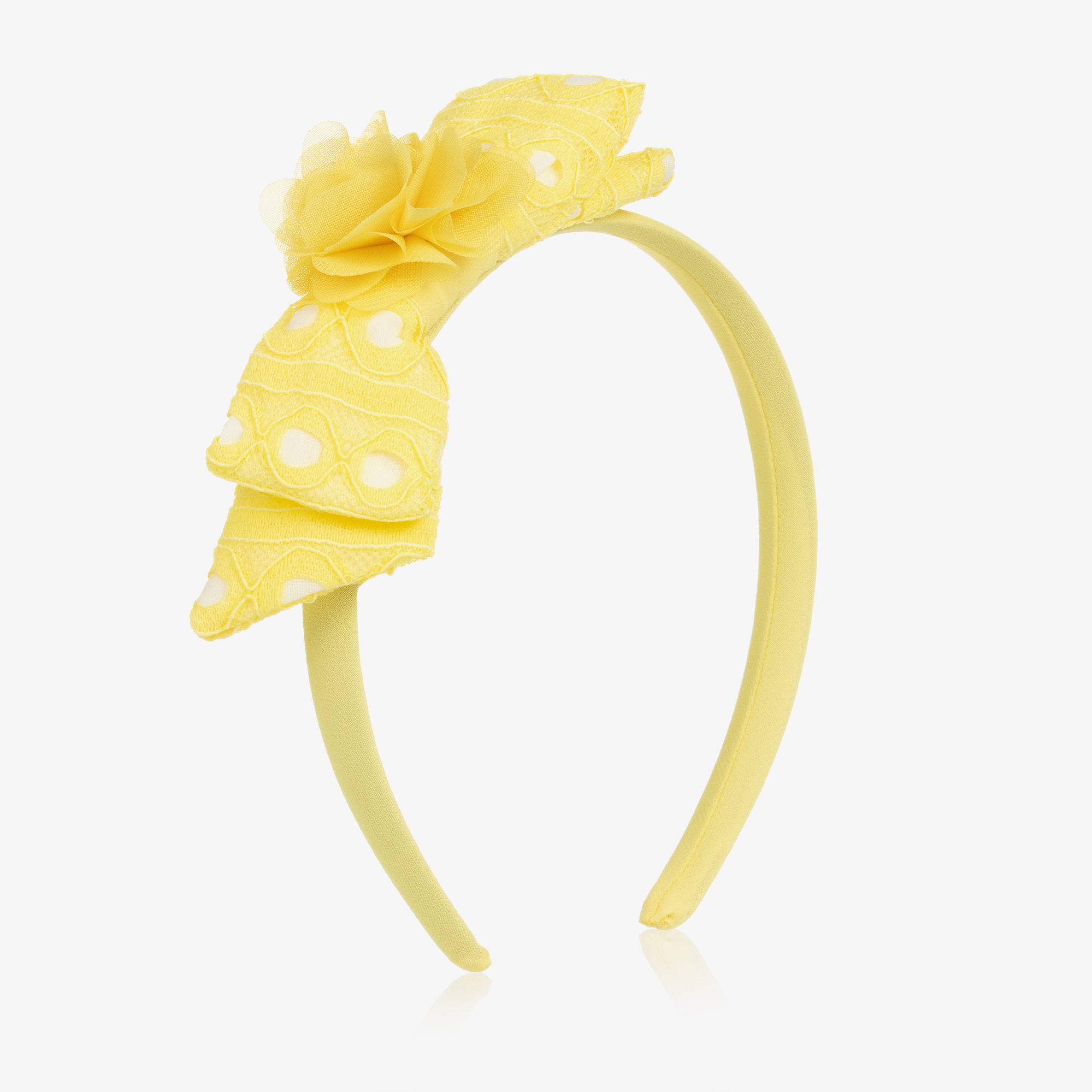 Girls yellow sale headband