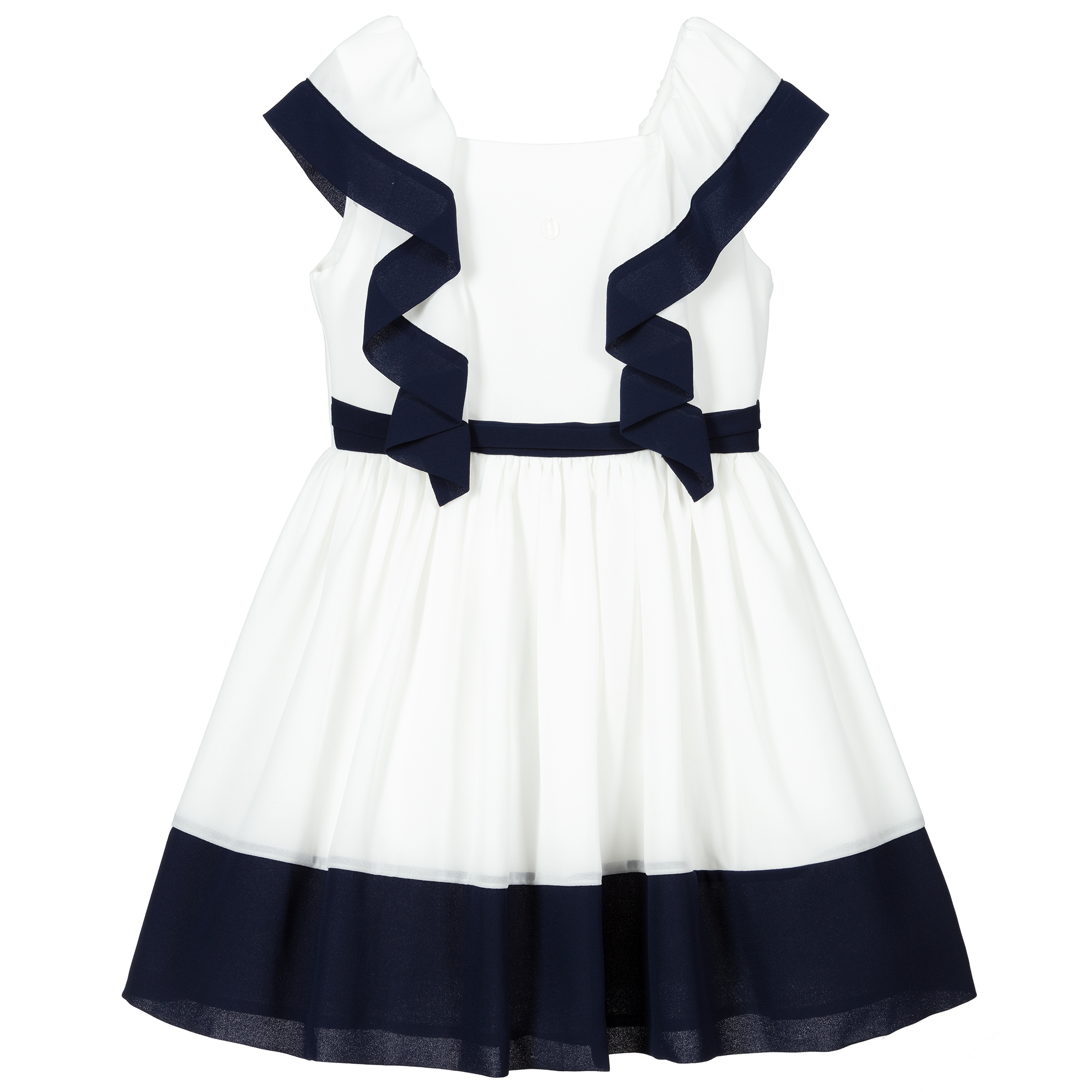 Patachou - Girls Ivory Lace Dress | Childrensalon