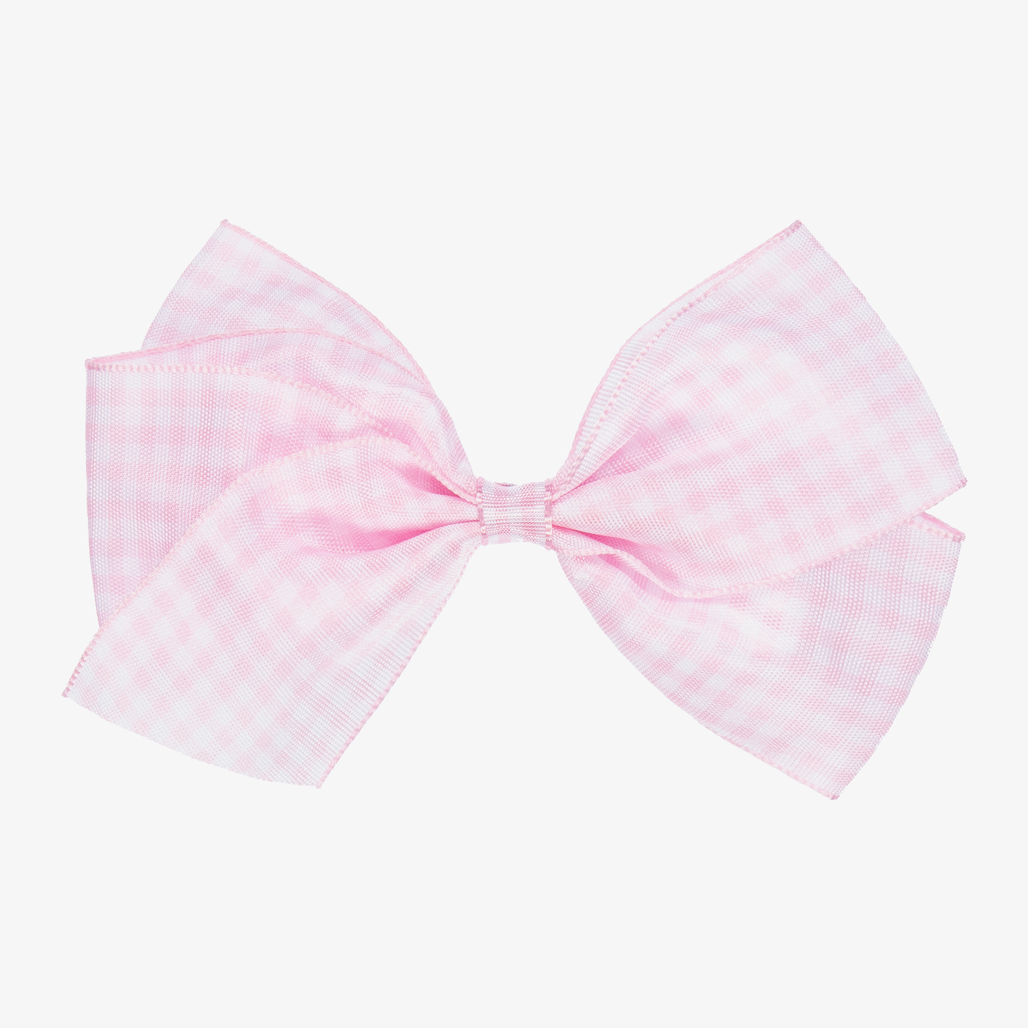 Sample Pink and White Gingham Ribbon