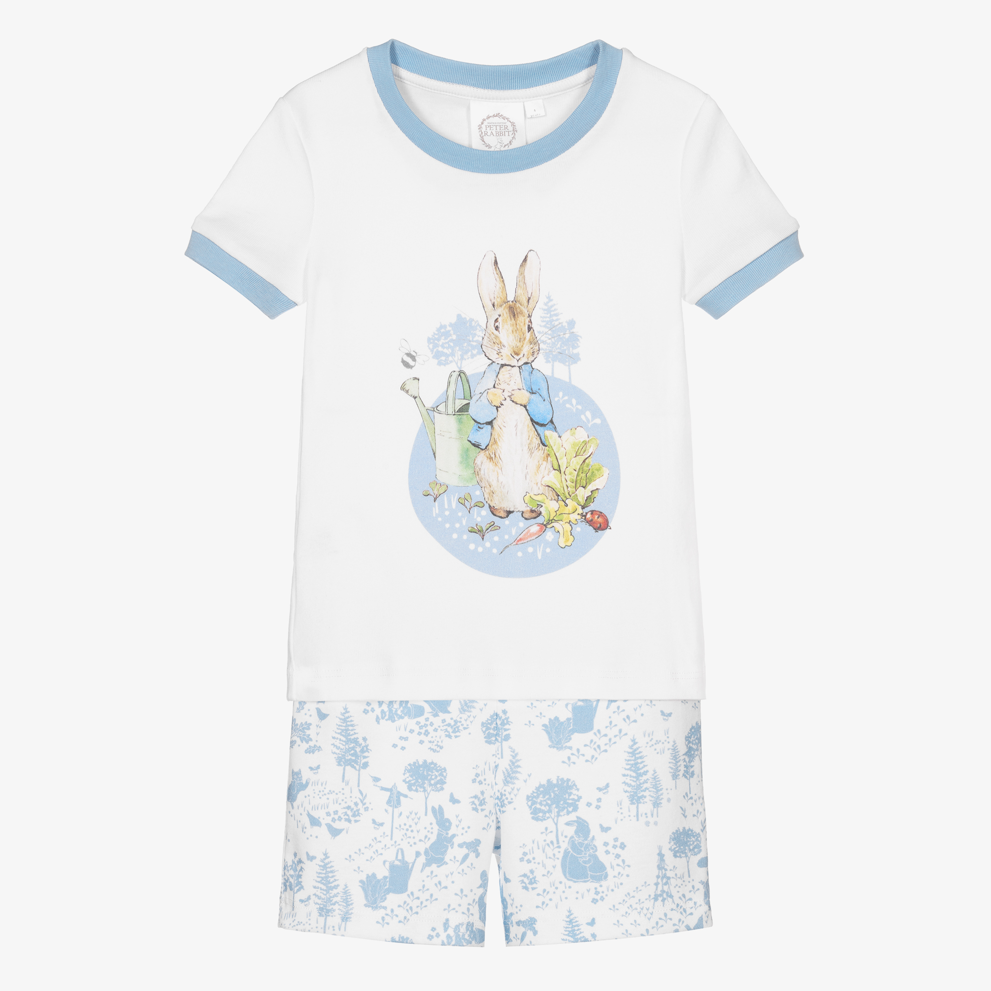 Peter Rabbit™ by Childrensalon - Girls Pink Cotton Pyjamas | Childrensalon