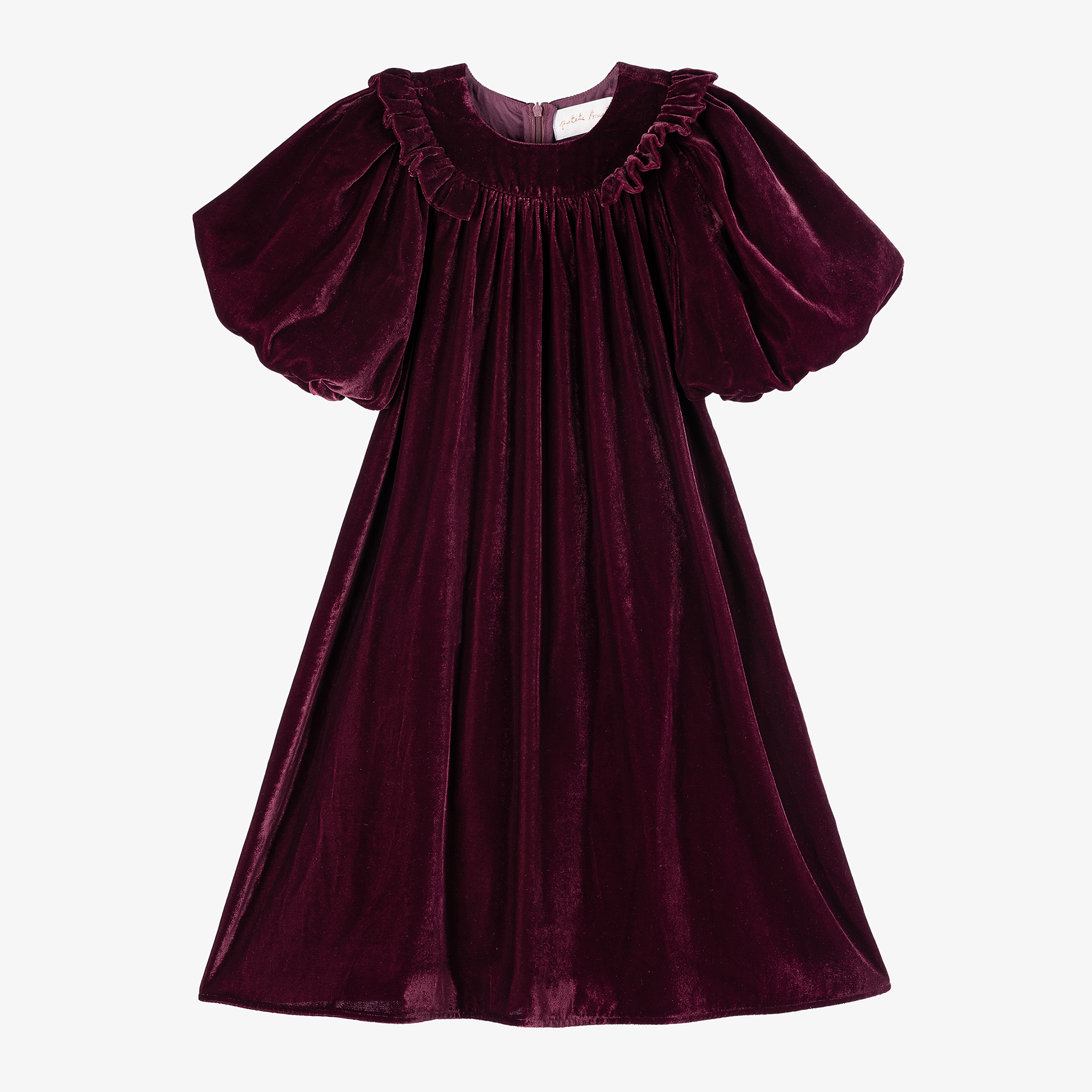 Petite red velvet dress hotsell