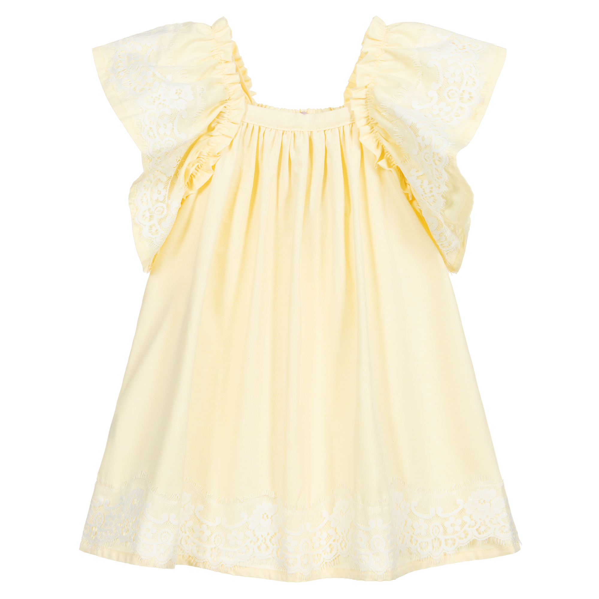 Phi Clothing - Floral Cotton Pinafore Dress | Childrensalon