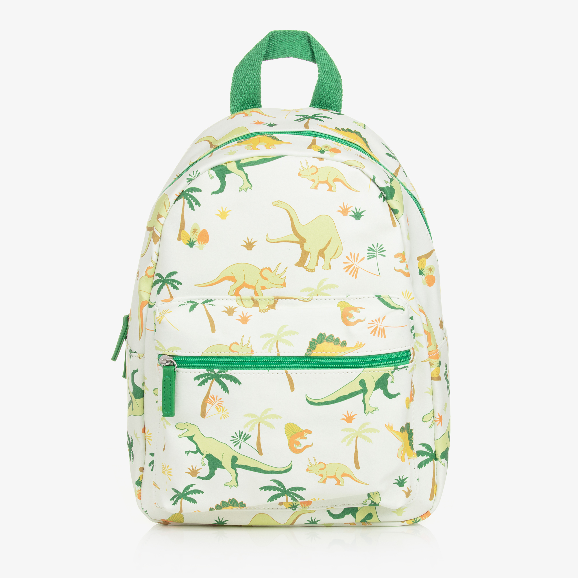 Green dinosaur backpack sale