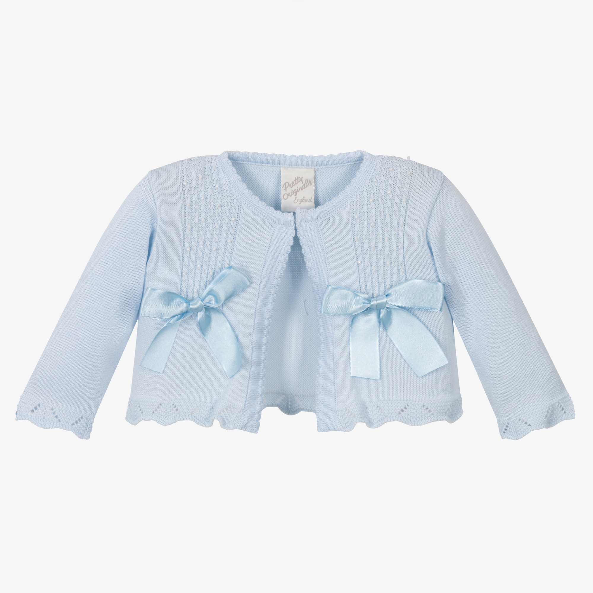 Girls light sale blue cardigan