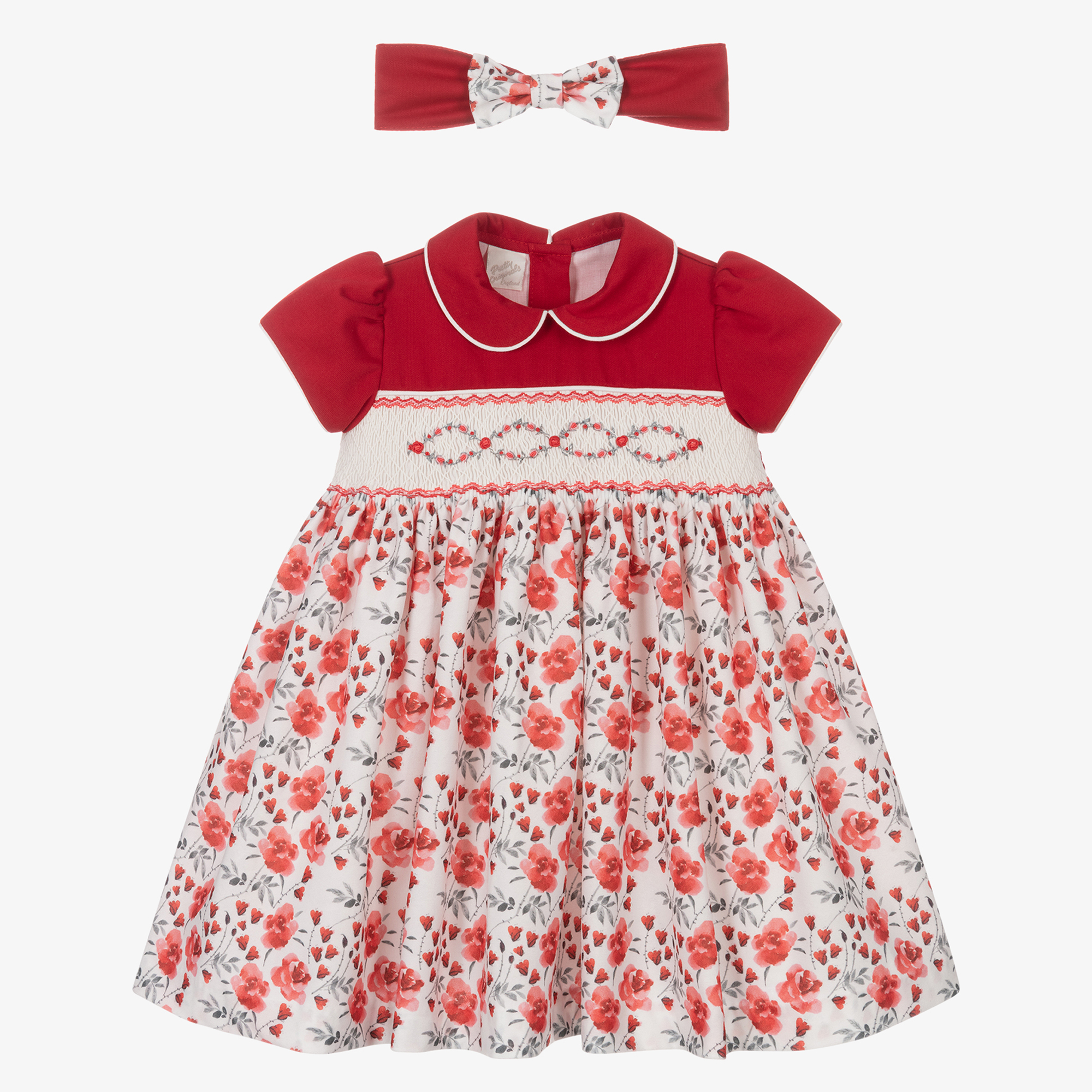 Pretty Originals - Pink Floral Dress Set | Childrensalon