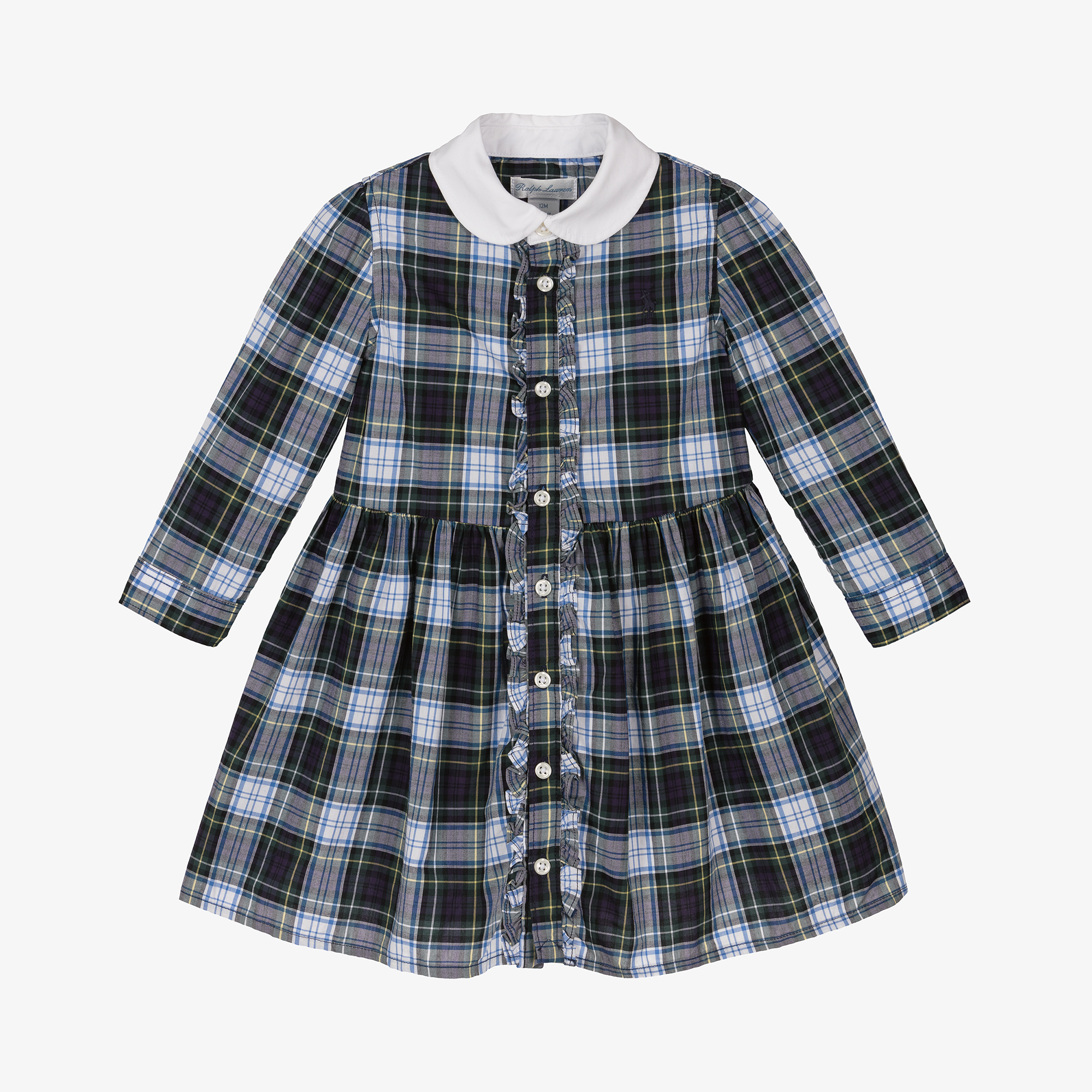 Ralph lauren plaid dress baby best sale