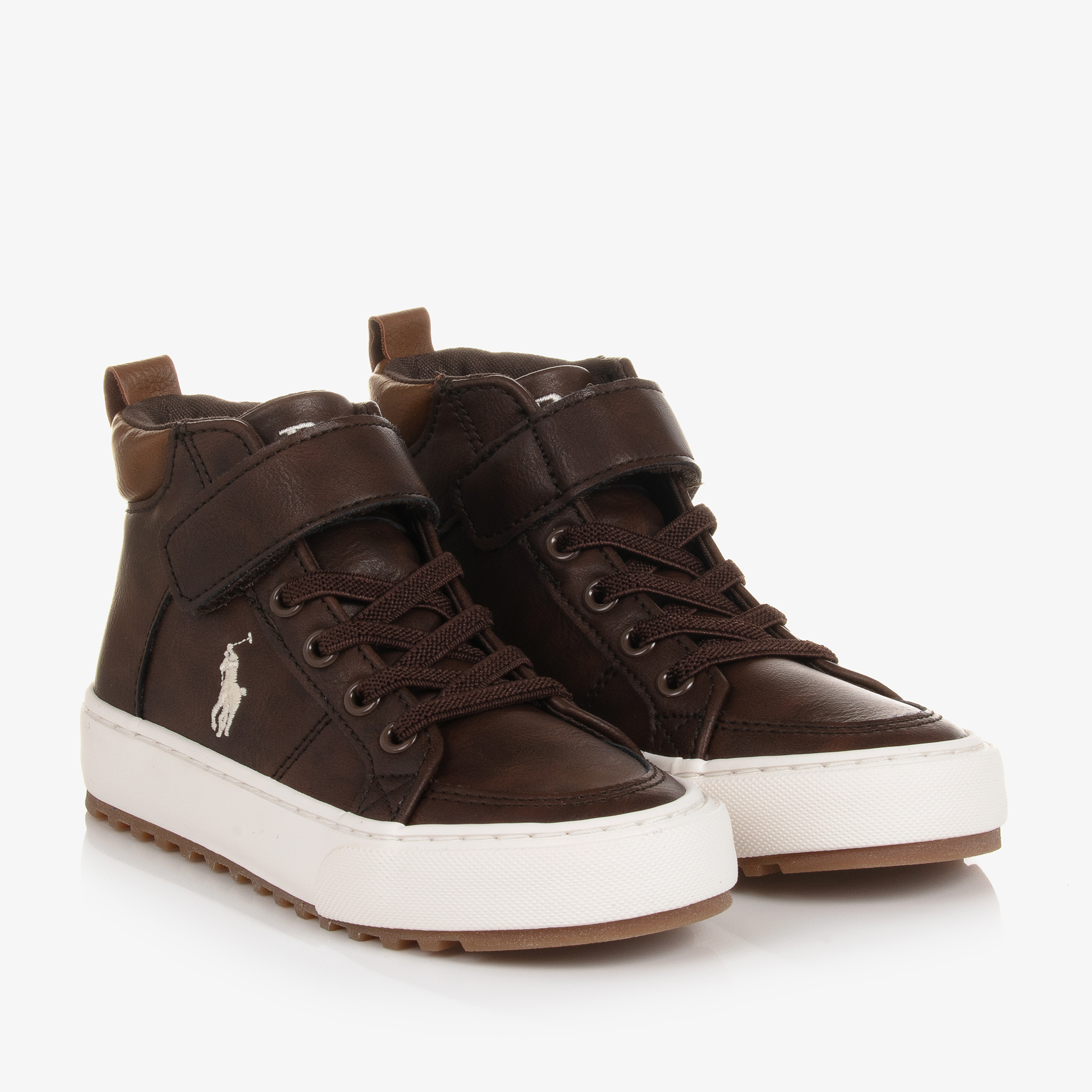 Boys ralph lauren store trainers