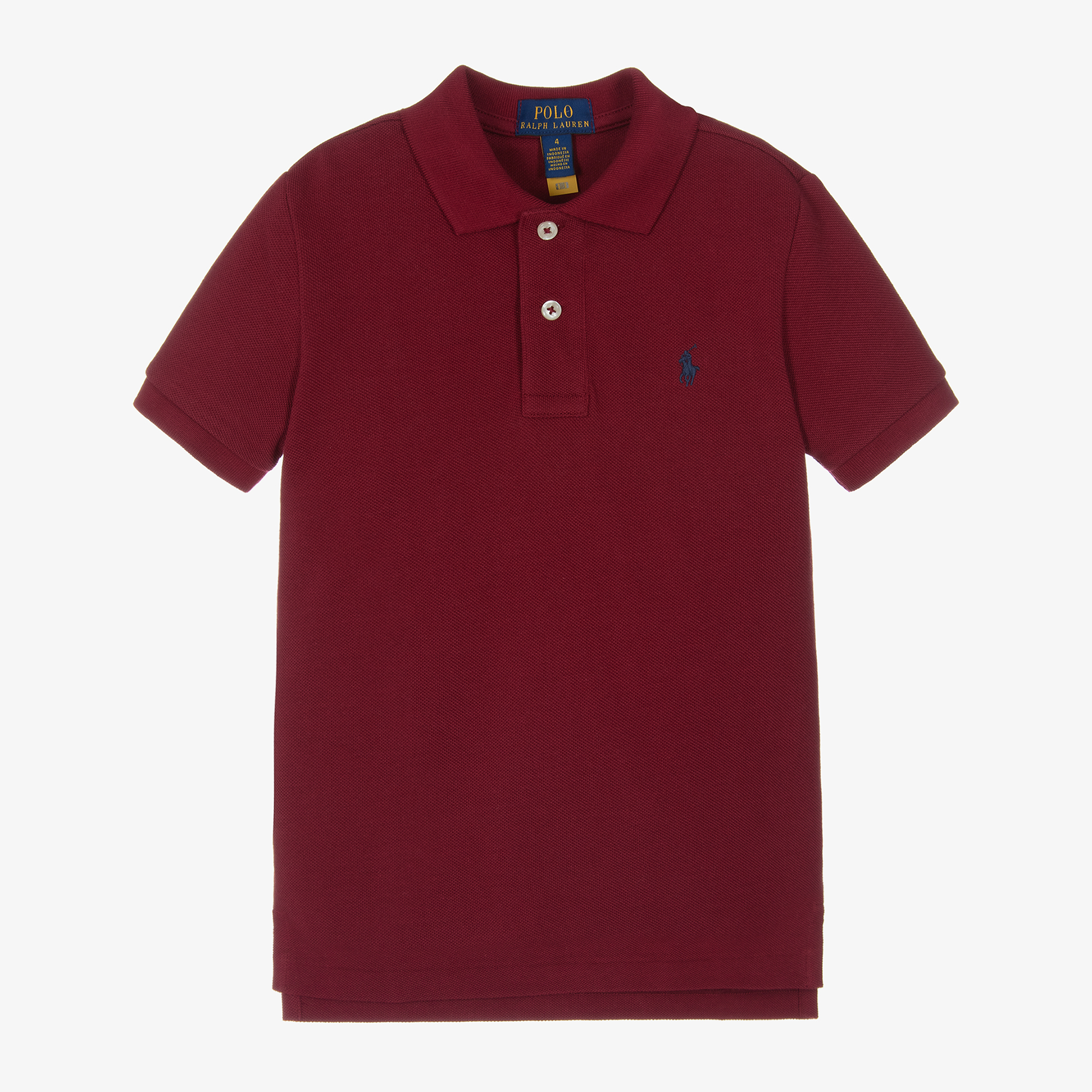 Burgundy polo shirt toddler hotsell