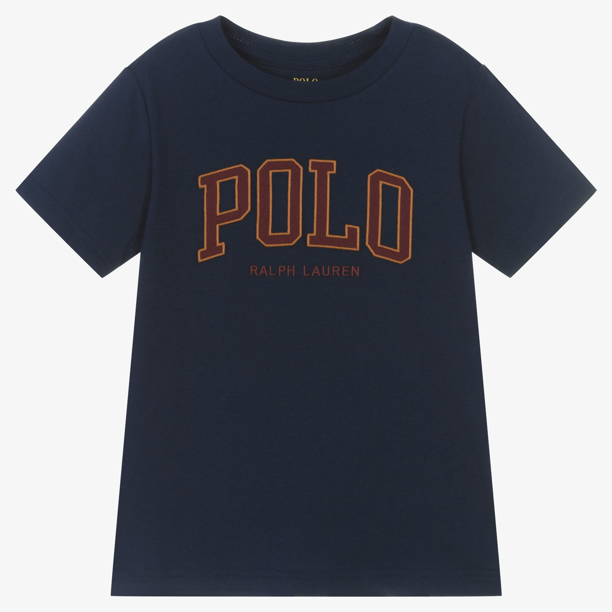 Polo Ralph Lauren - Navy Blue Polo Bear T-Shirt | Childrensalon