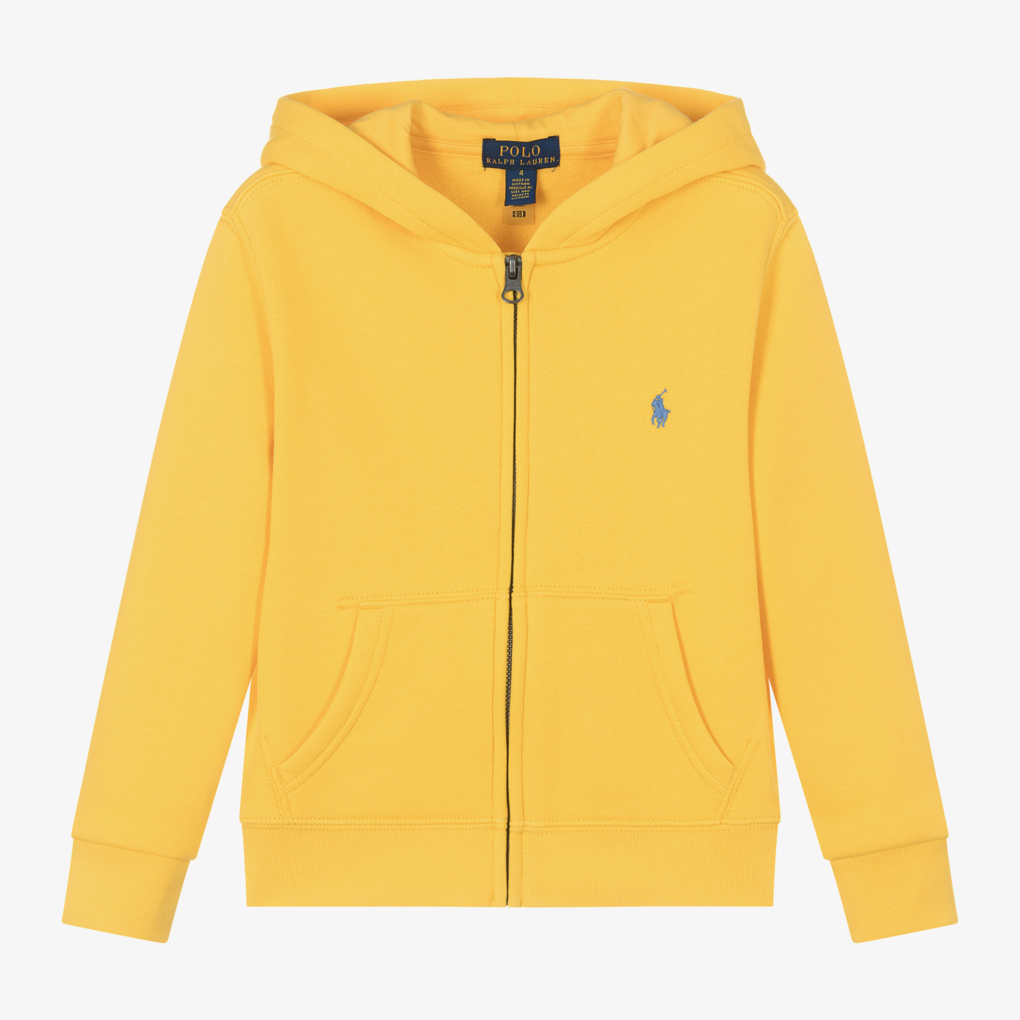 Polo ralph hotsell lauren yellow hoodie