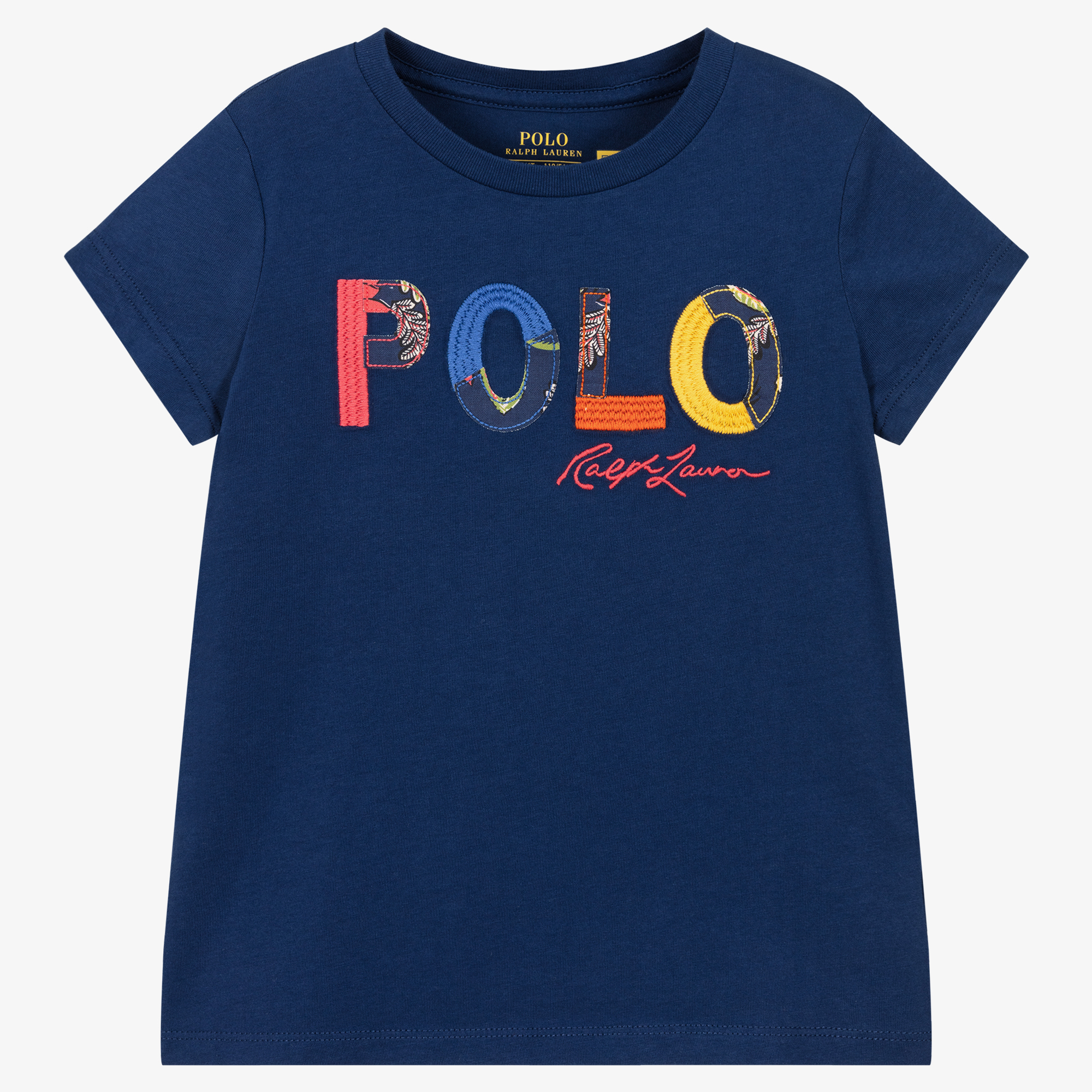 Girls navy shop blue t shirt