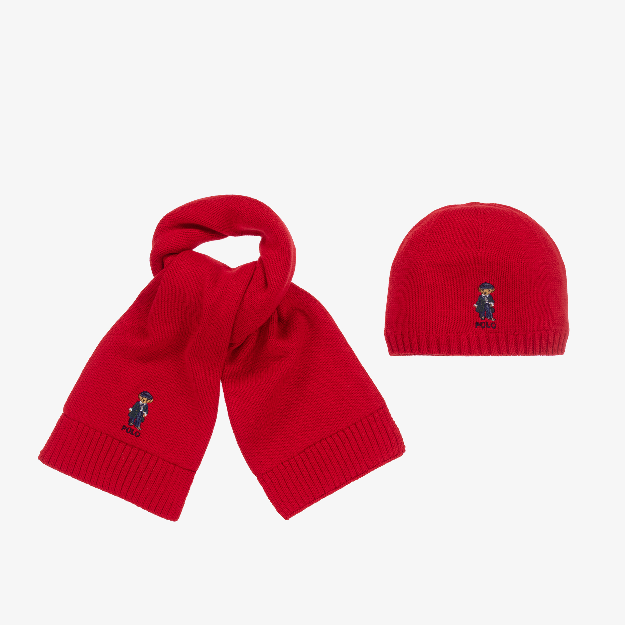 Polo hat and glove set hotsell