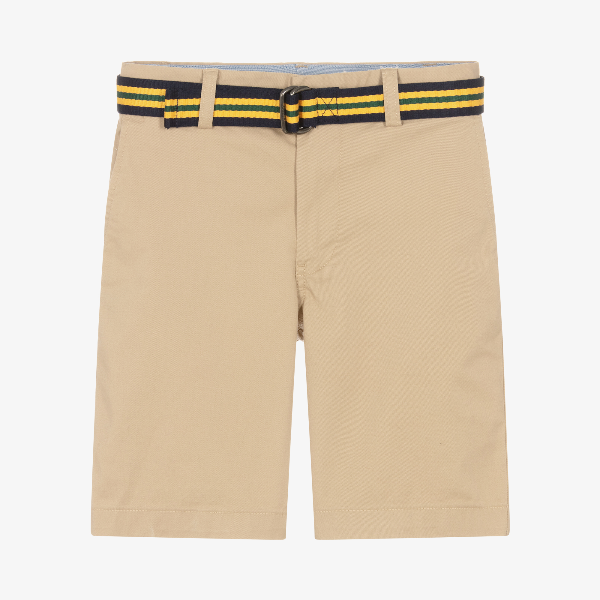 Ralph Lauren Teen Boys Beige Cotton Chino Shorts Childrensalon