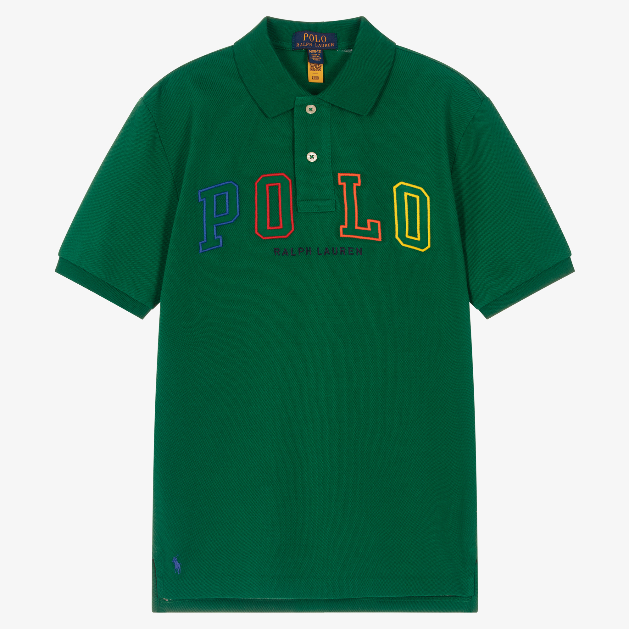 Polo Ralph Lauren - Boys Green Polo Shirt | Childrensalon