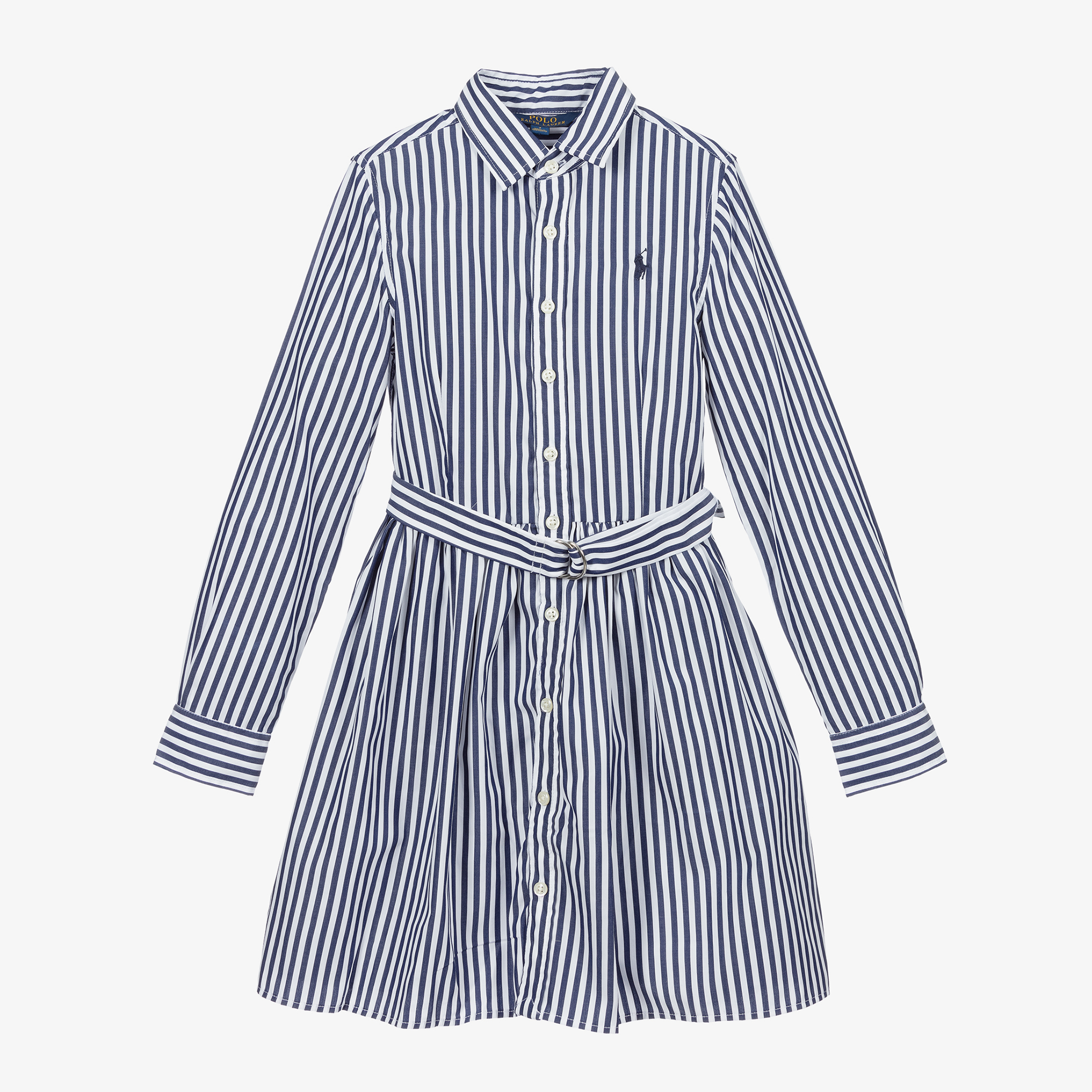 Polo Ralph Lauren - Teen Girls Blue Logo Dress | Childrensalon