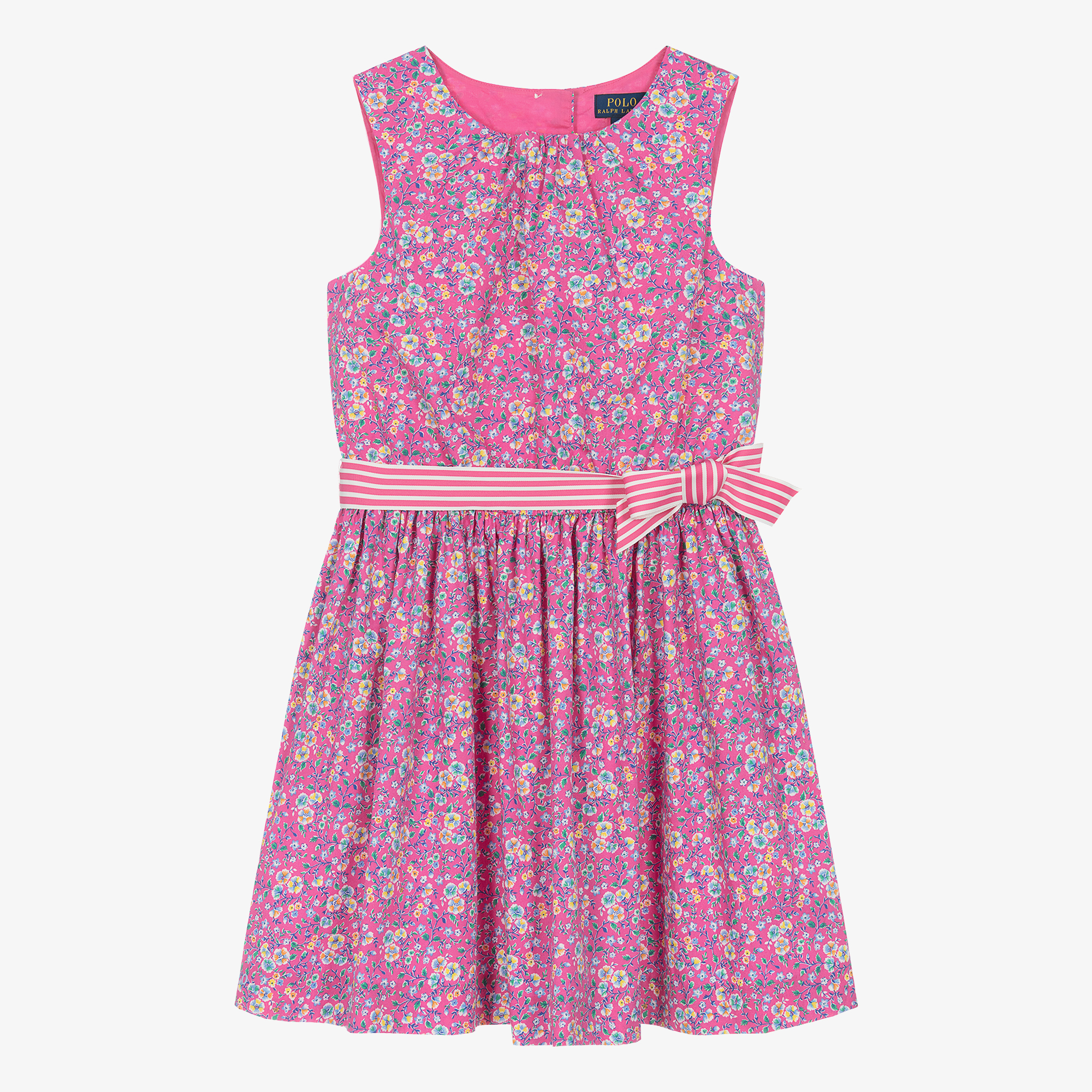 Ralph lauren sales pink floral dress