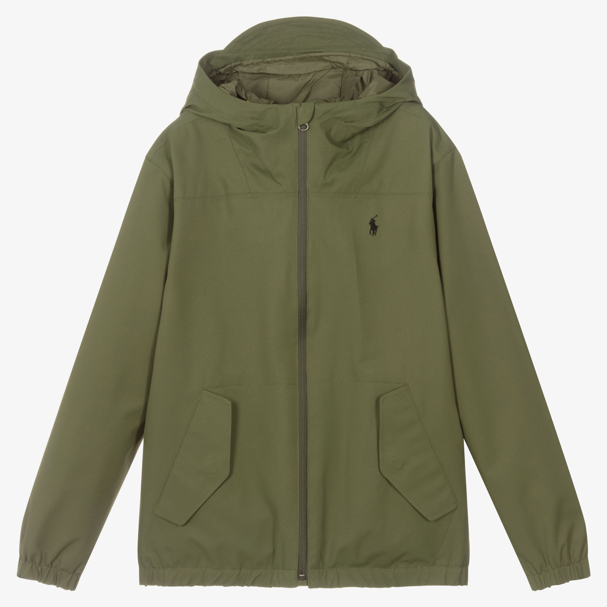 Polo Ralph Lauren - Teen Khaki Green Shell Jacket | Childrensalon