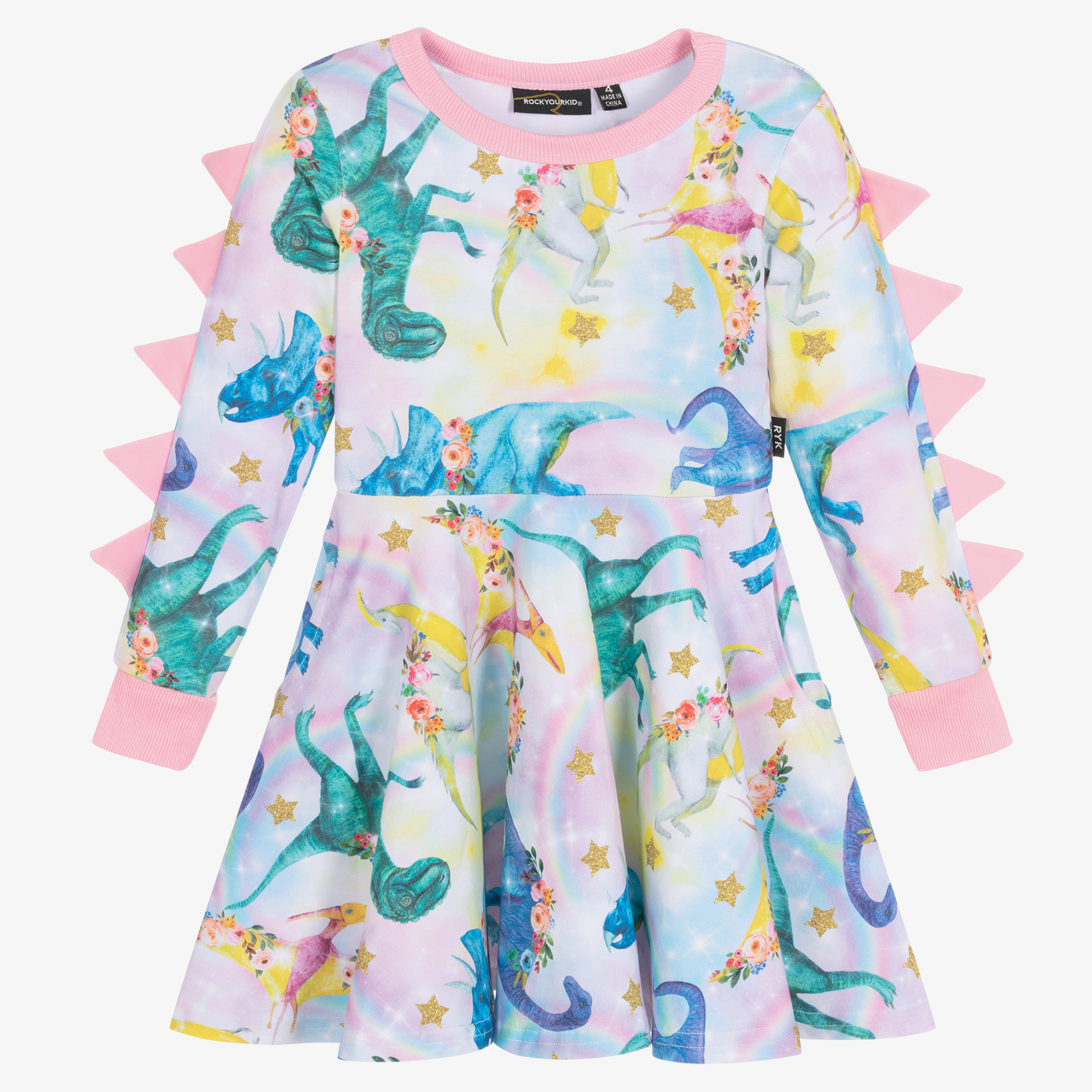 Pink Dinosaur Dress | atelier-yuwa.ciao.jp