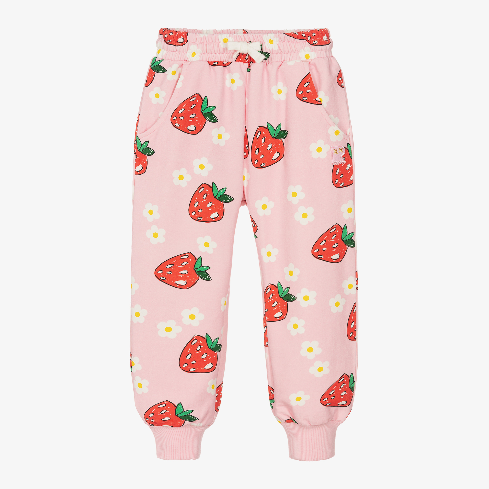 Rock Your Baby - Pink Dino Floral Joggers | Childrensalon