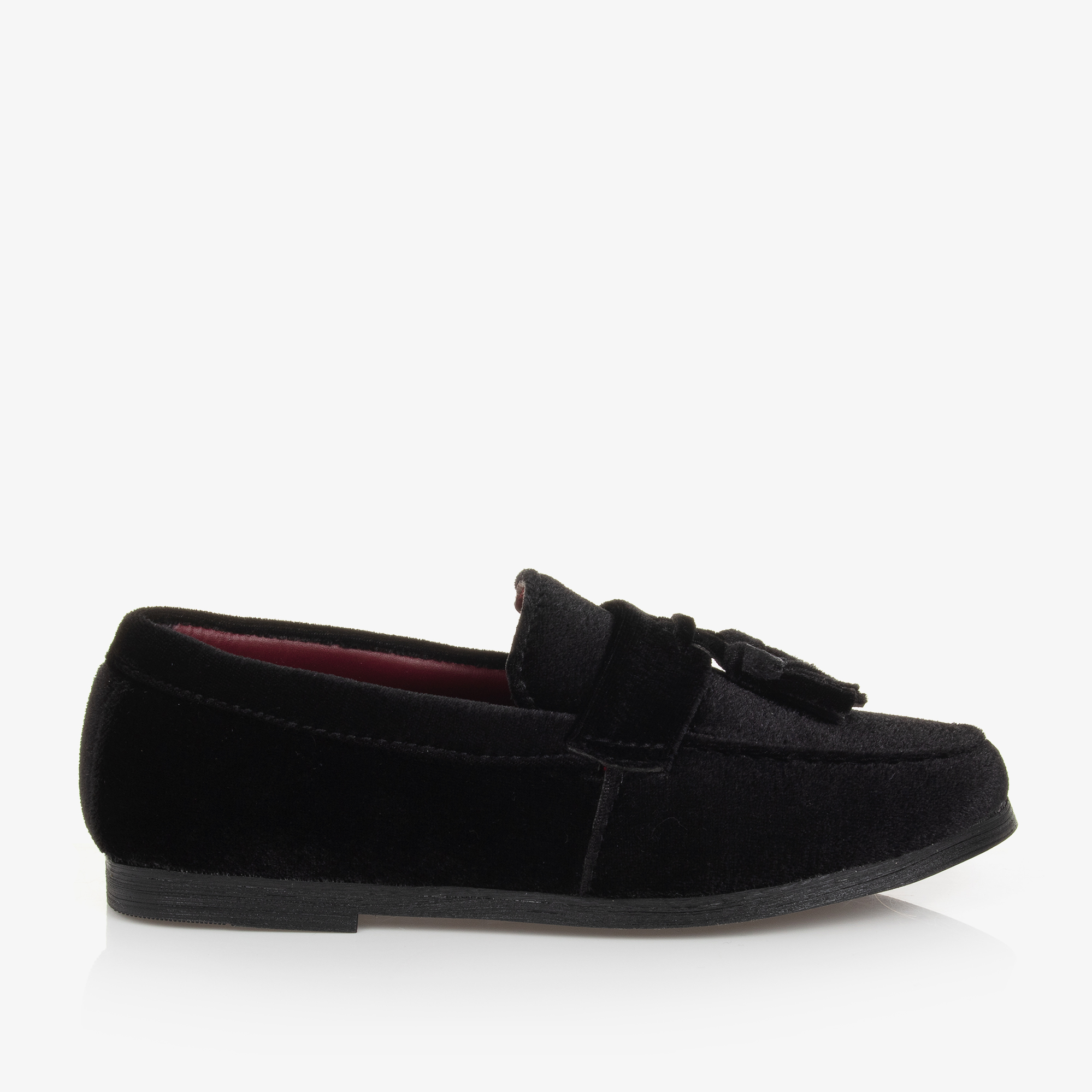 Boy's Velvet Loafer Shoes (Black, Blue, Burgundy) perfect for Weddings, Parties, 2024 and other Milestones