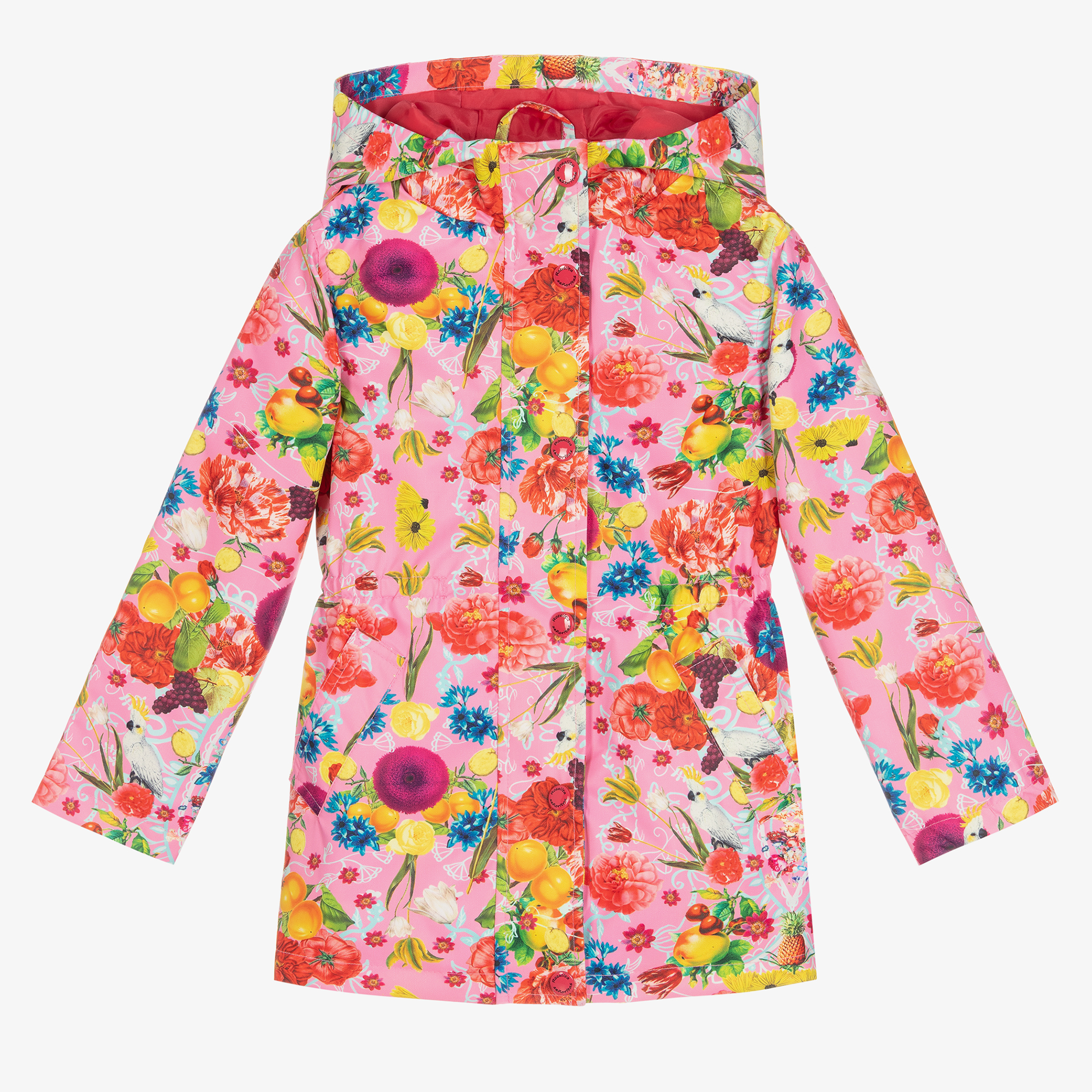 flower raincoat