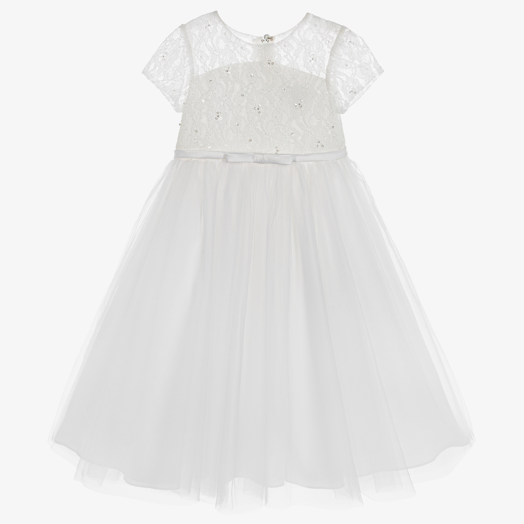 Sarah Louise - Girls White Hand-Smocked Dress | Childrensalon