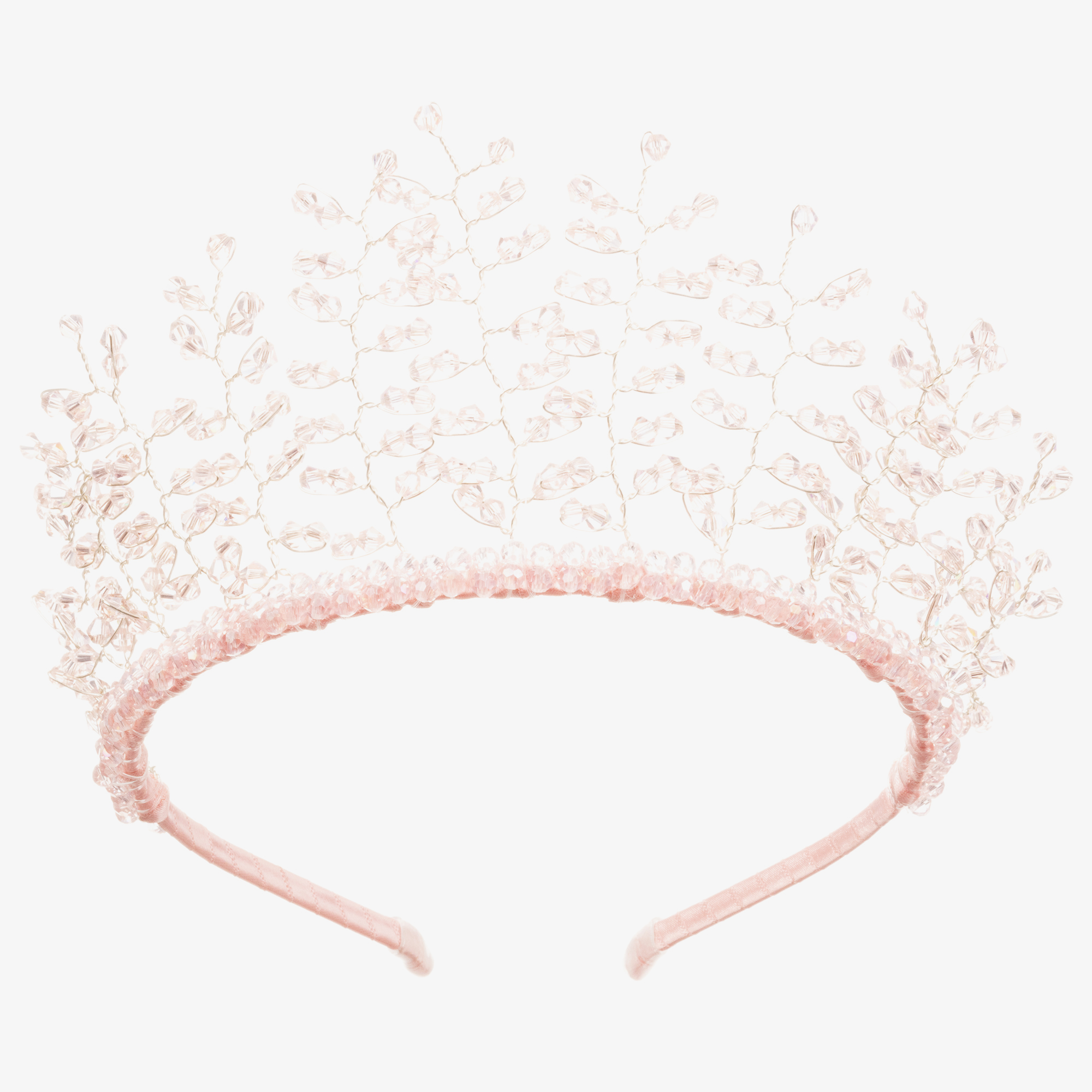 Sienna Likes To Party - Pink Crystal Tiara Hairband