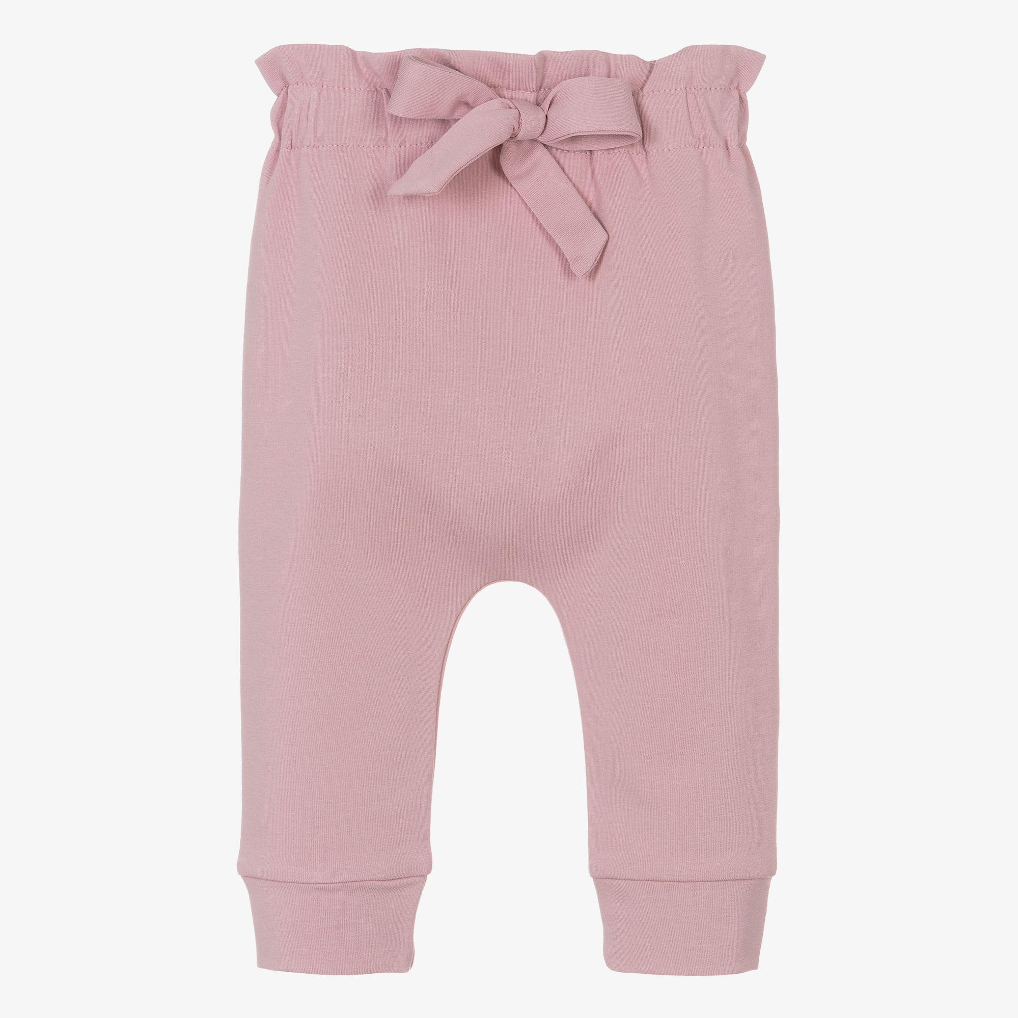 Sofija - Baby Girls Pink Cotton Frilly Pants