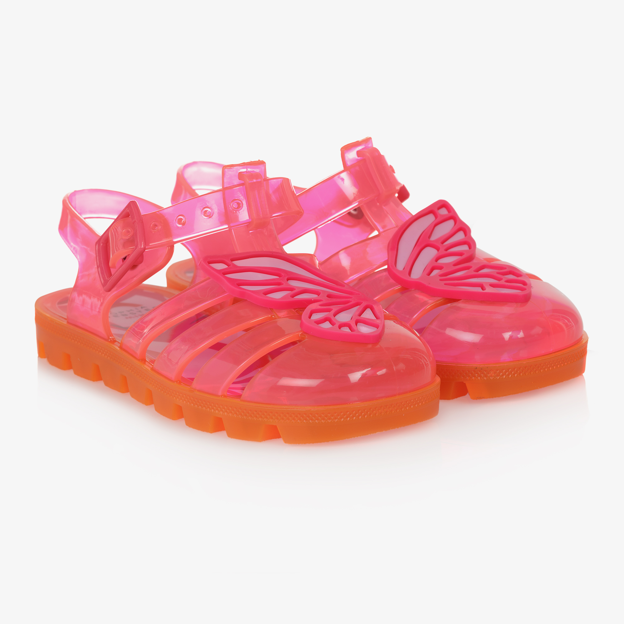 butterfly jelly sandals