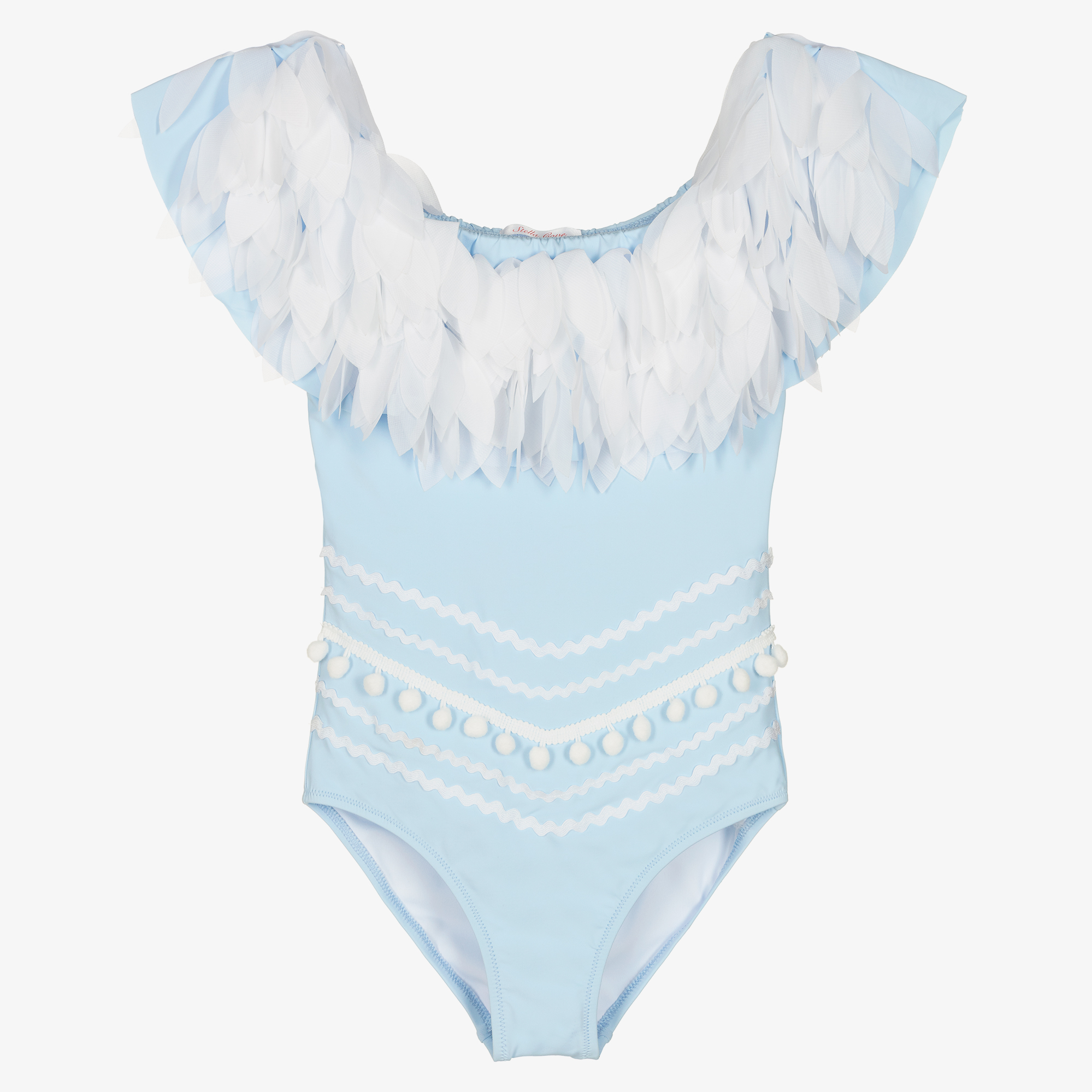 Stella Cove - White Doughnut Swimsuit | Childrensalon