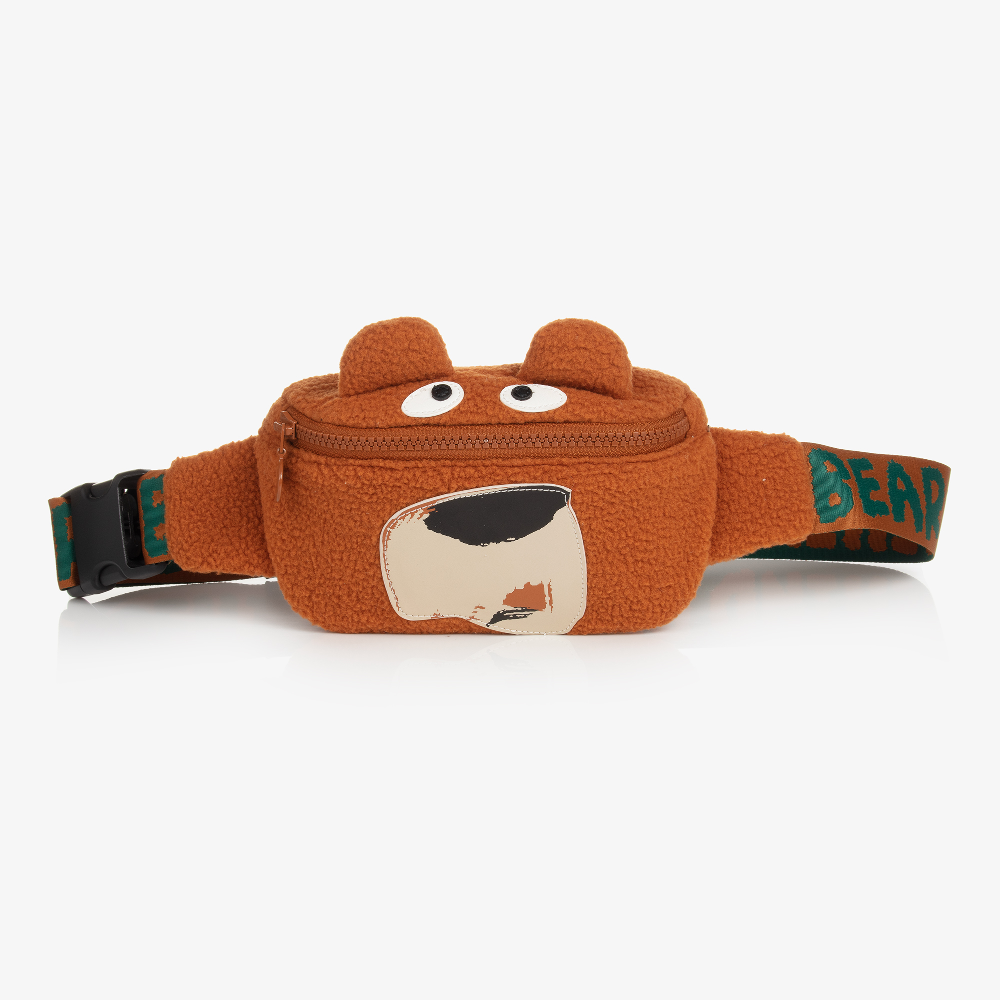 Stella McCartney Kids Teddy Bear Fleece Belt Bag - Brown