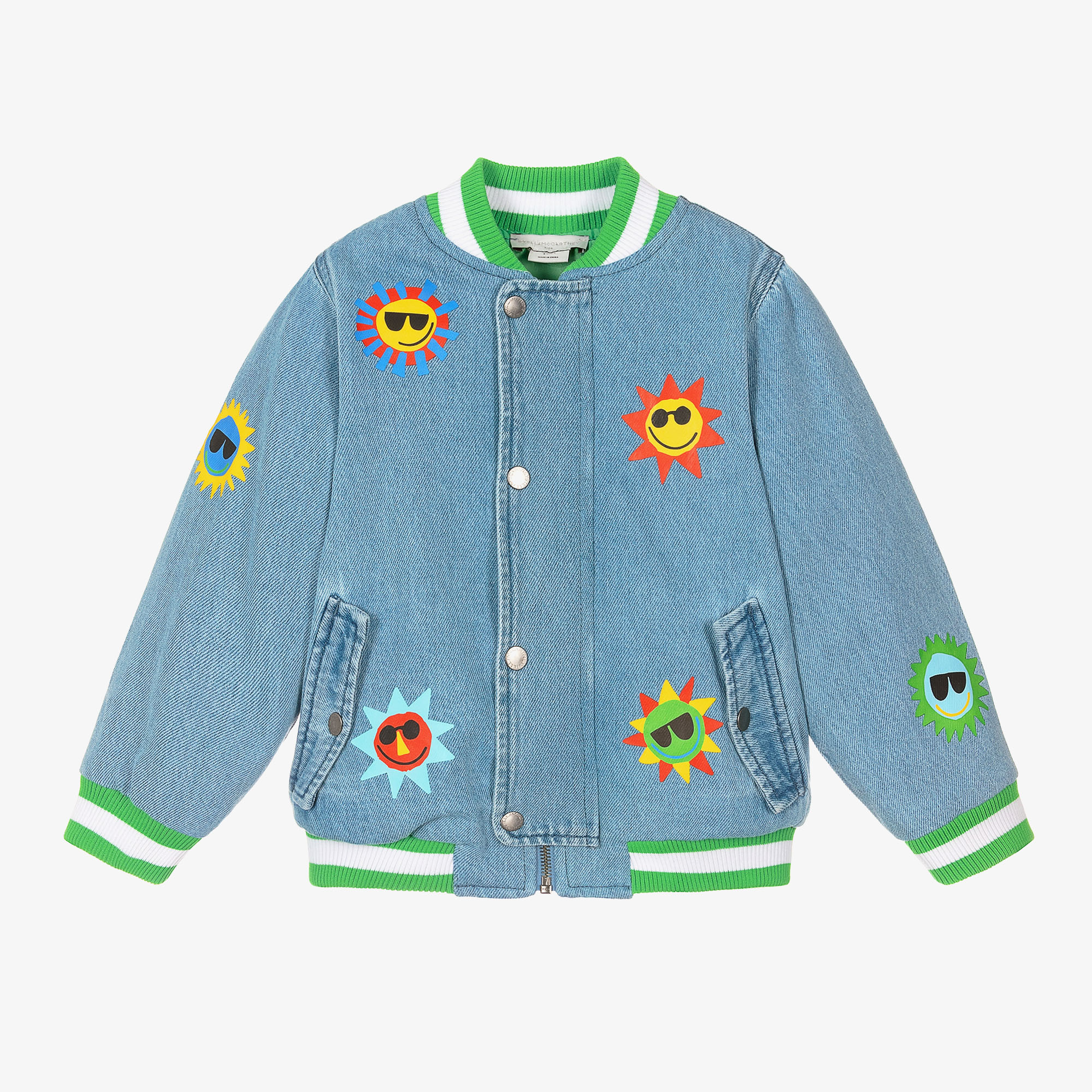 Stella mccartney on sale kids bomber jacket