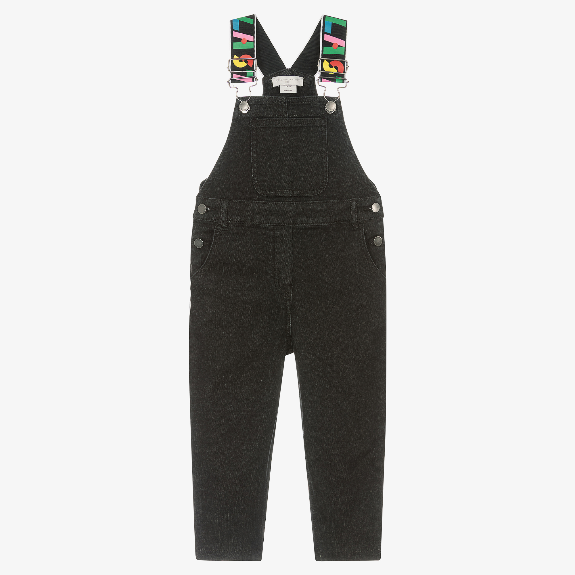 stella mccartney denim overalls