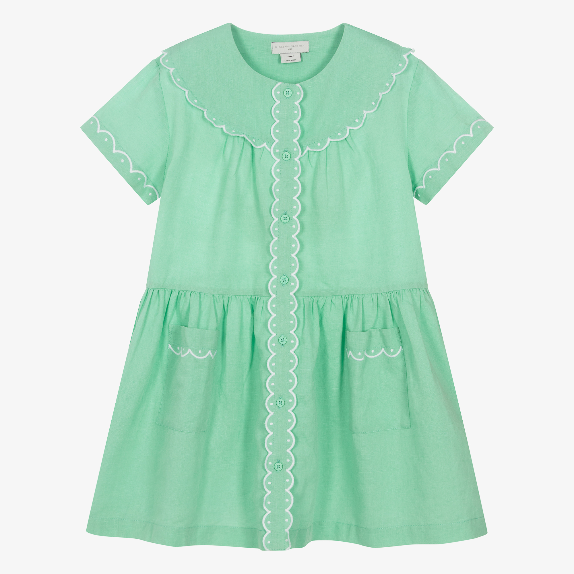 Stella mccartney green dress sale