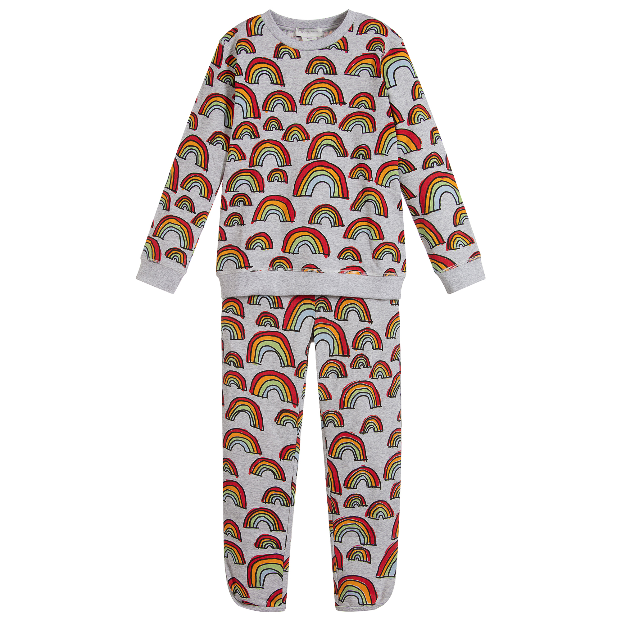 girls rainbow tracksuit