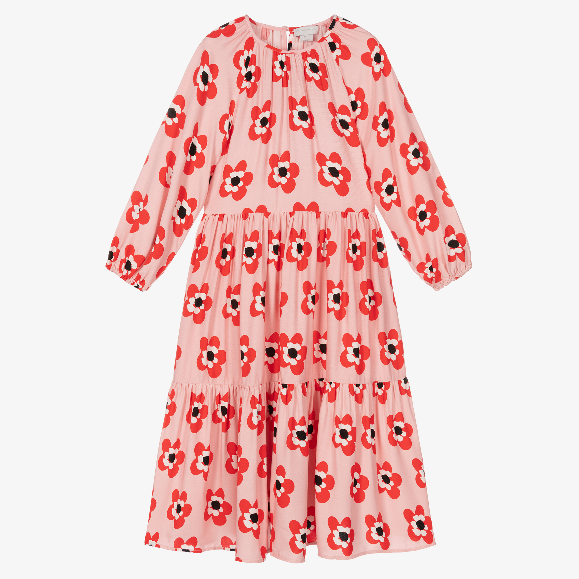 Stella McCartney Kids - Silver Cotton Lurex Dress | Childrensalon