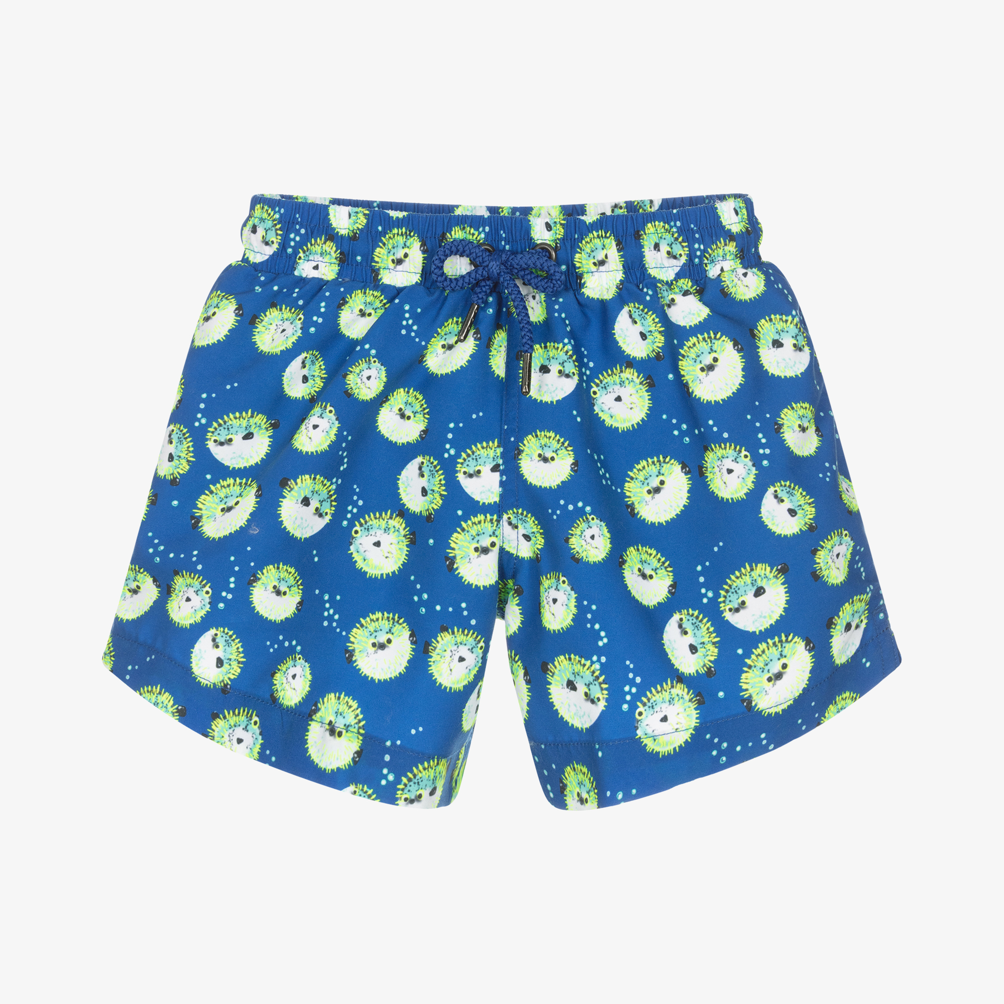 Sunuva - Boys Blue Seahorse Swim Shorts | Childrensalon