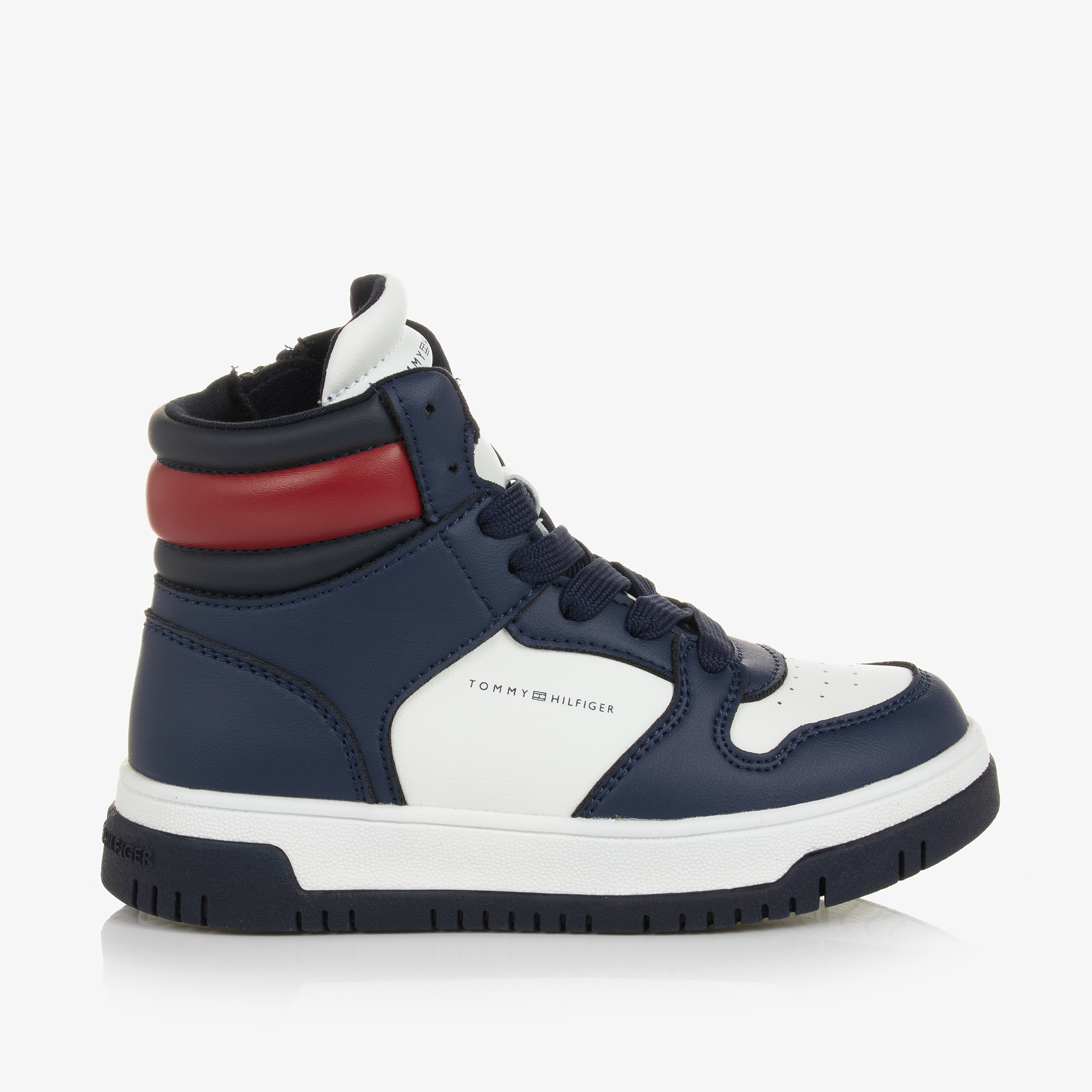 Tommy Hilfiger KILLE Blue - Free delivery  Spartoo NET ! - Shoes Low top  trainers Child USD/$60.80